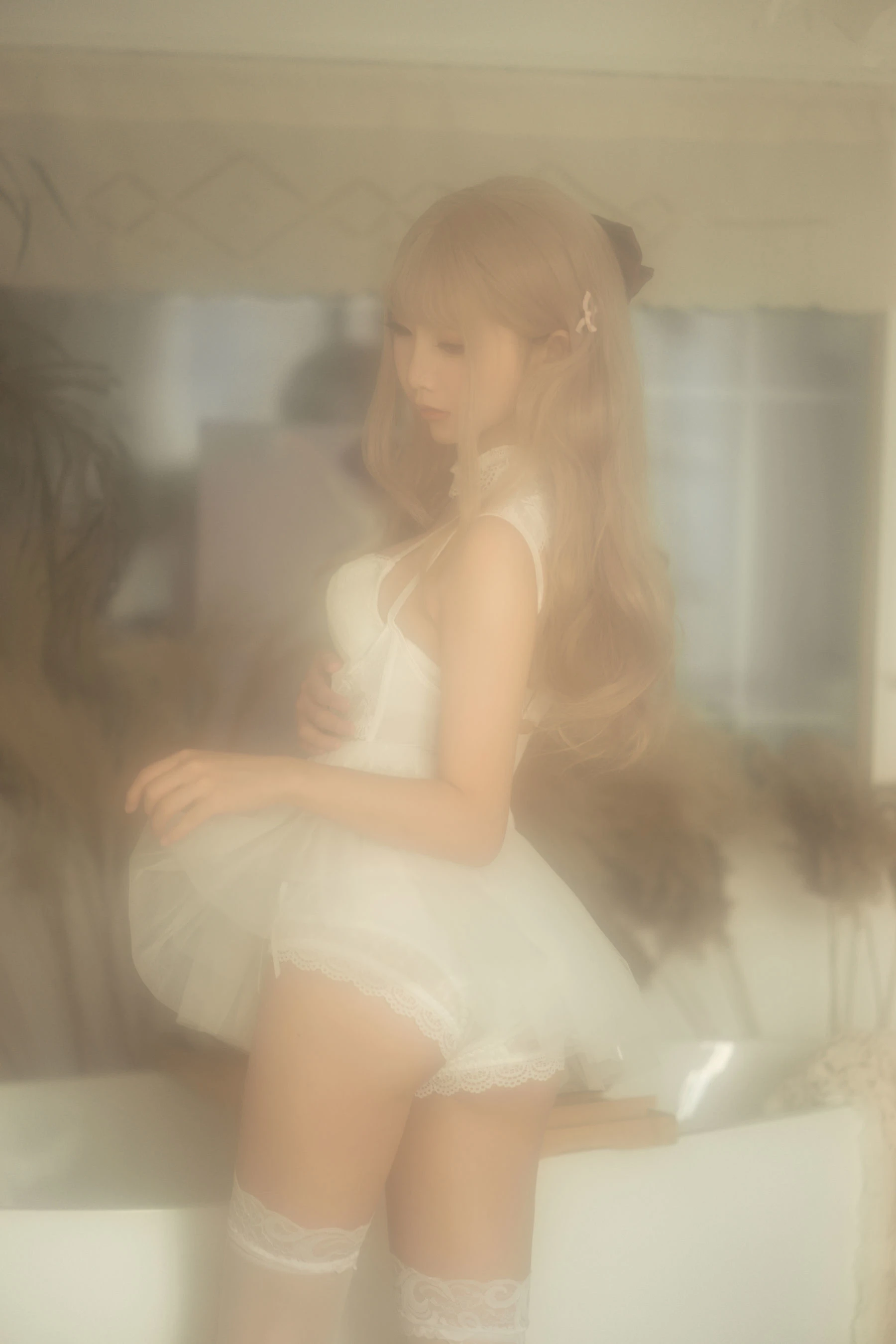 面饼仙儿 – 复古内衣套插图4