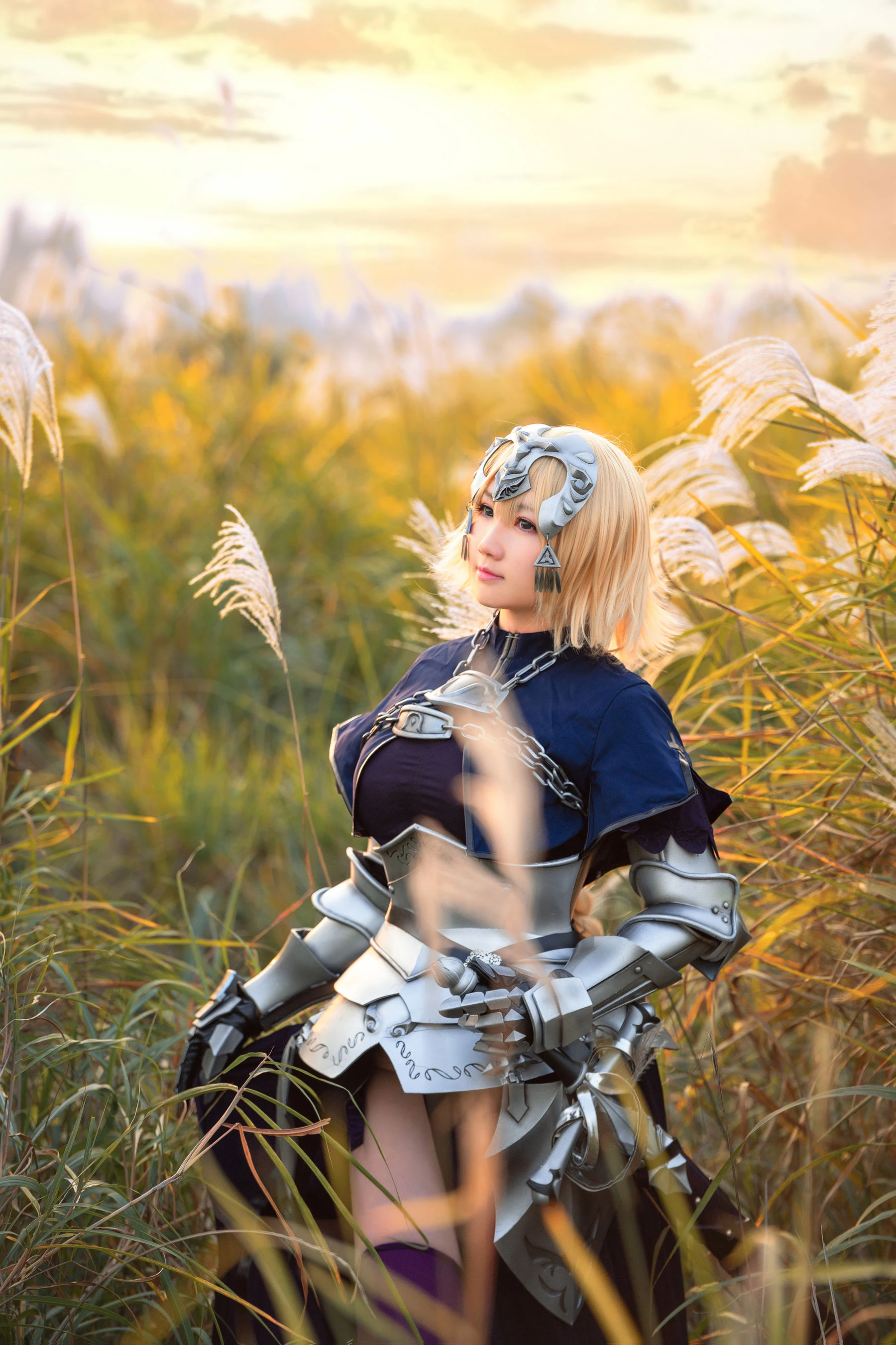 微肉感萌妹是本末末 – 贞德插图7