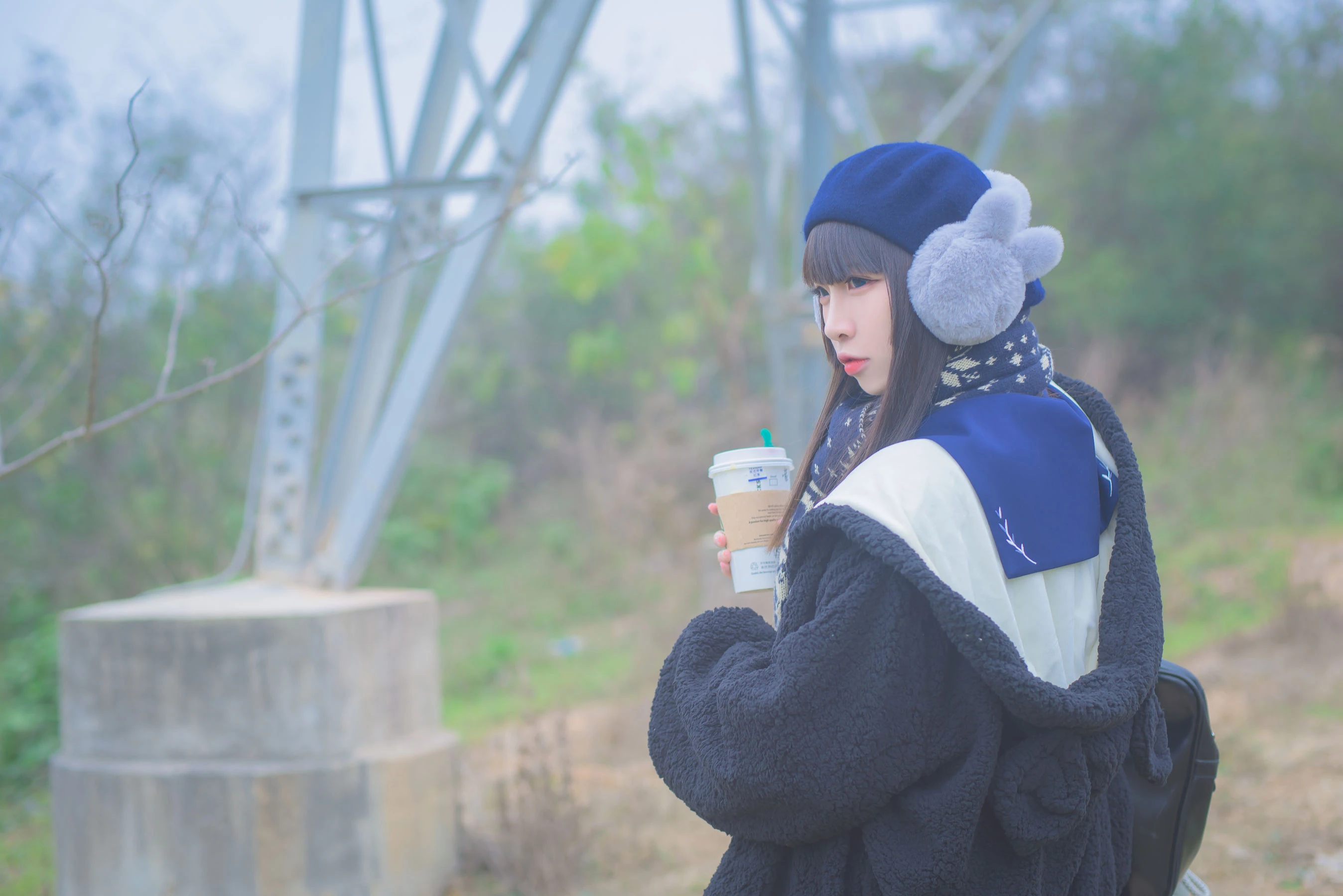 人气Coser二佐Nisa – 初春外拍插图2