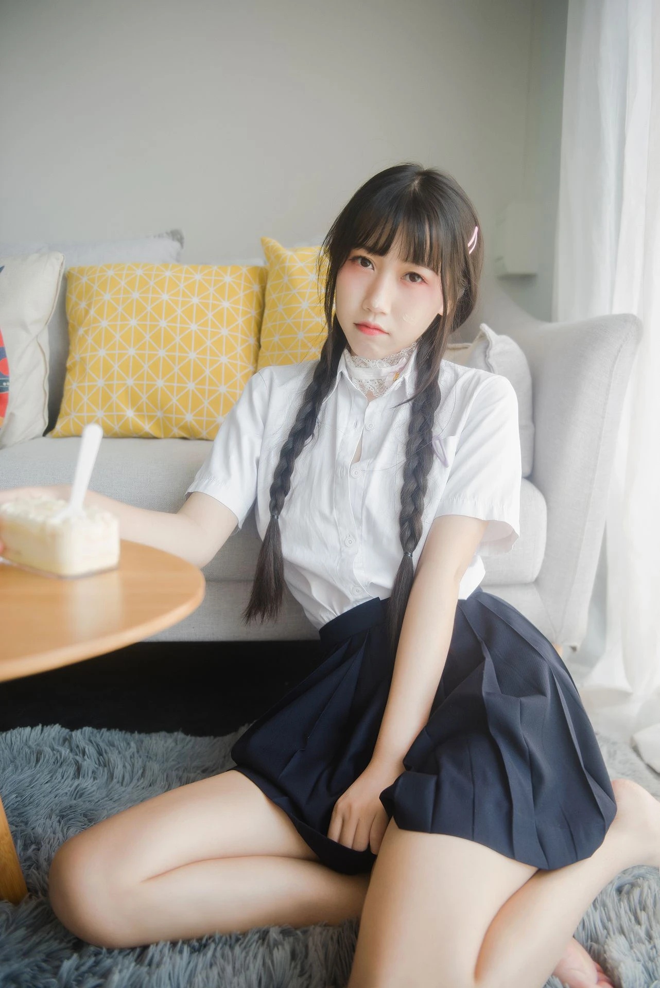 微博人气Coser不呆猫 – 奶油少女|图集秀