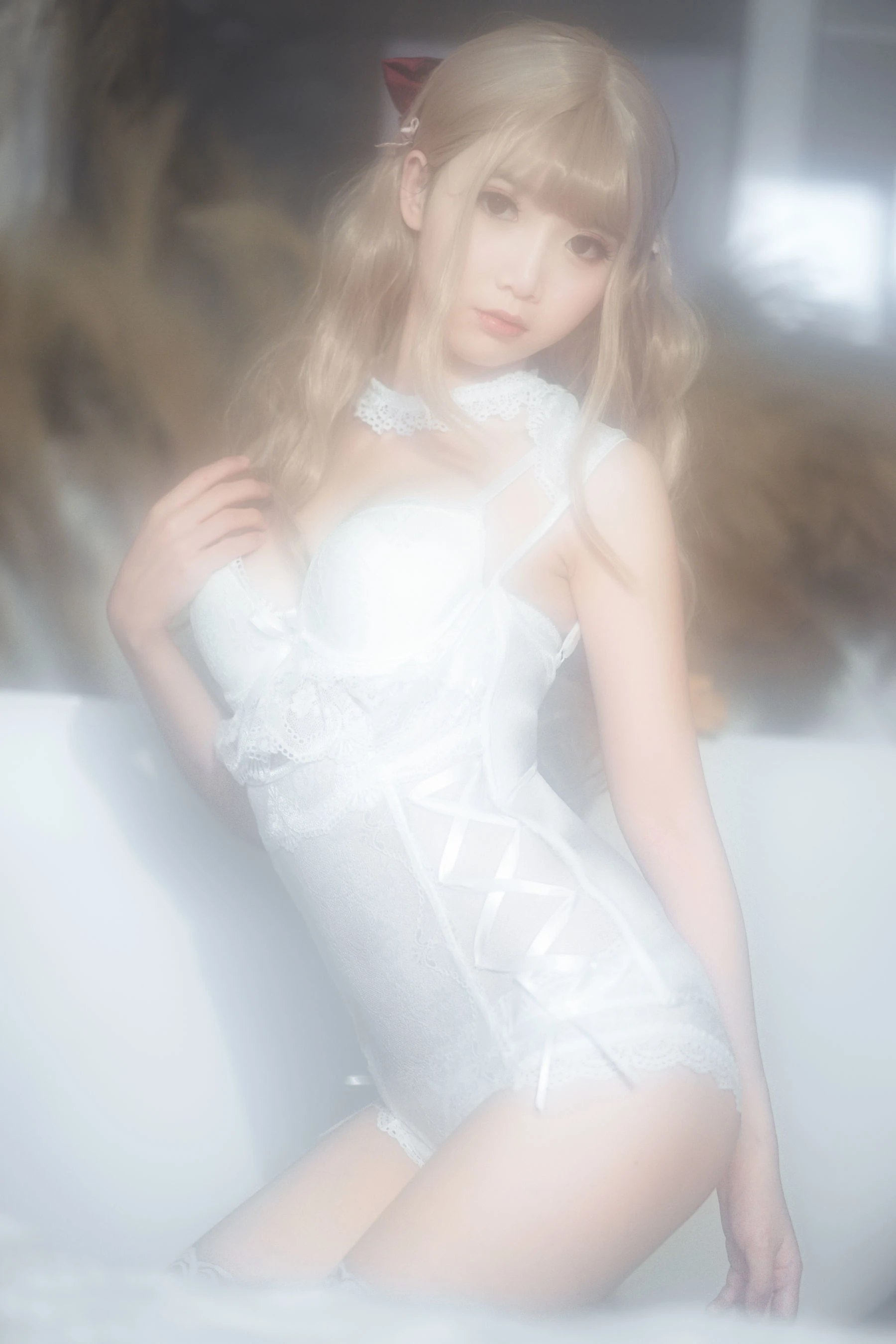 面饼仙儿 – 复古内衣套插图2