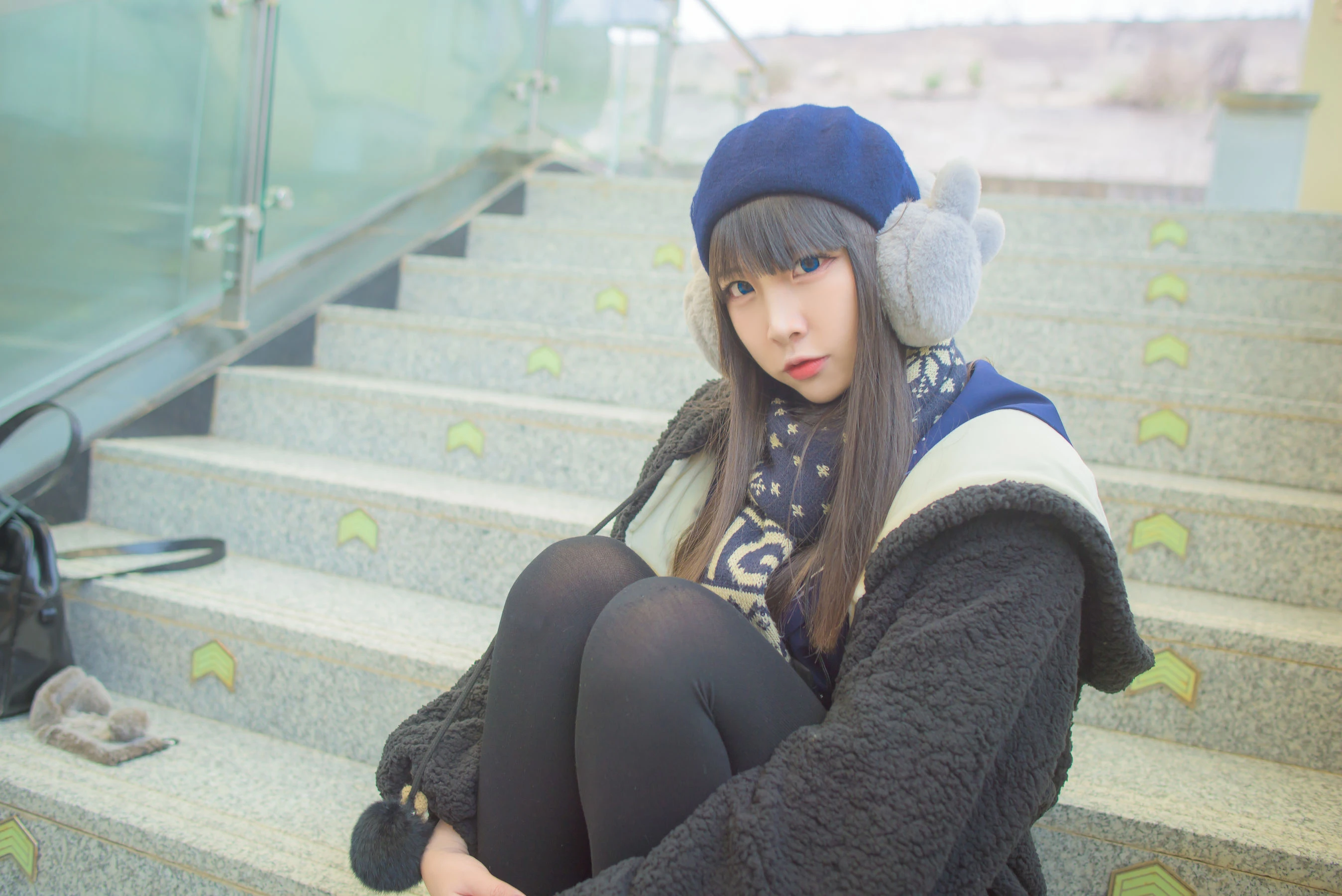 人气Coser二佐Nisa – 初春外拍插图7