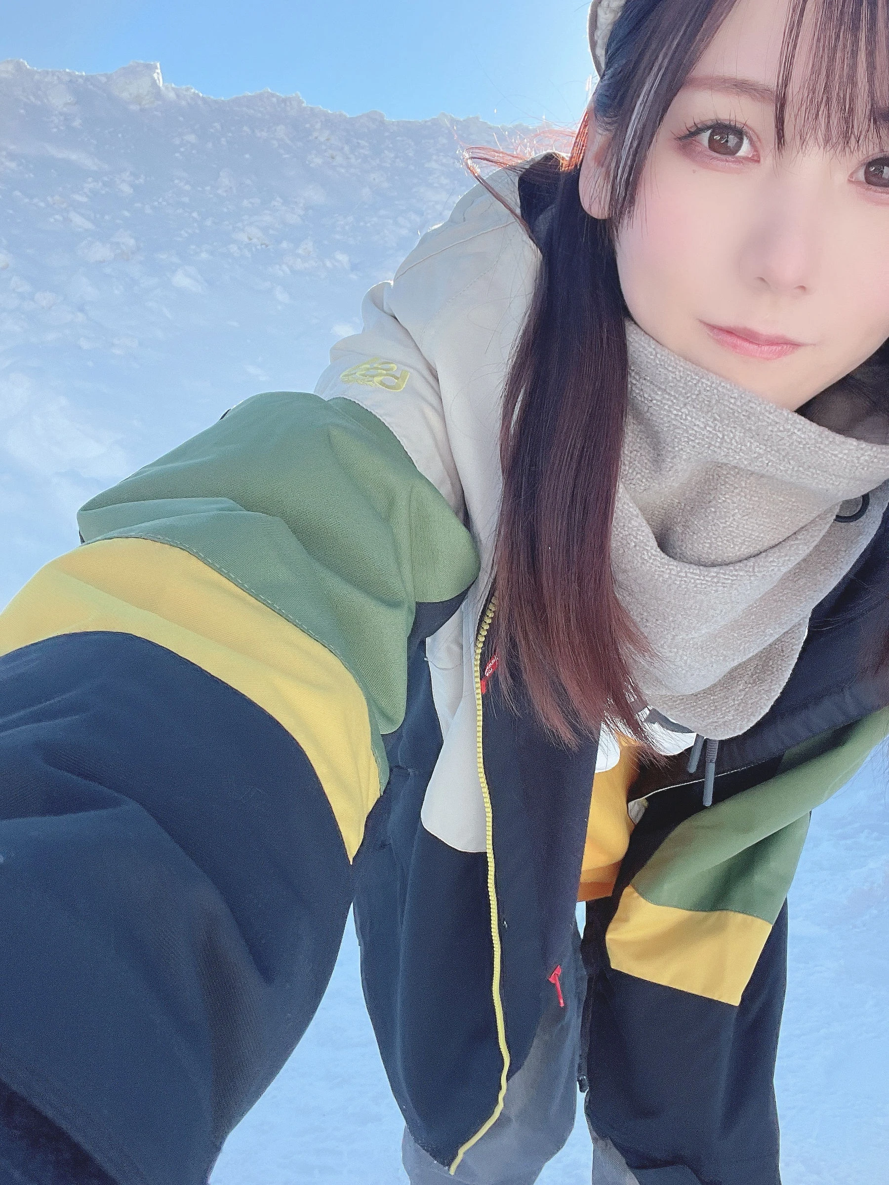 日本甜美COSERけんけん[fantia] 20220131-スノボウェア插图1