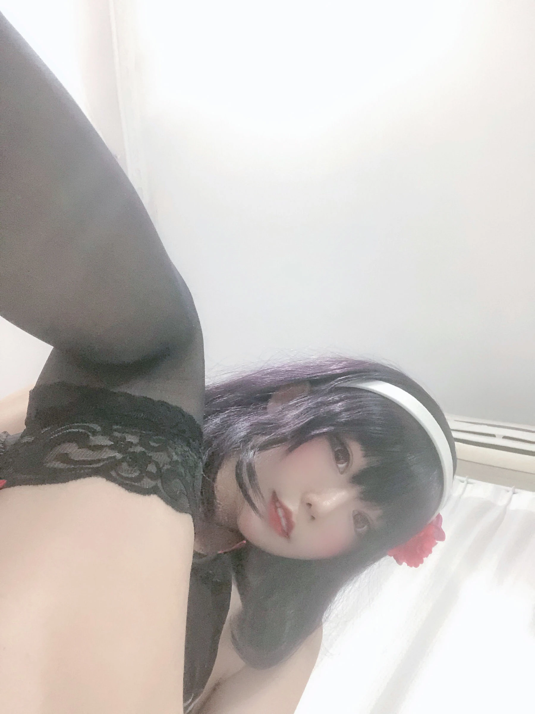 香草喵露露 – 诗羽学姐睡衣插图7