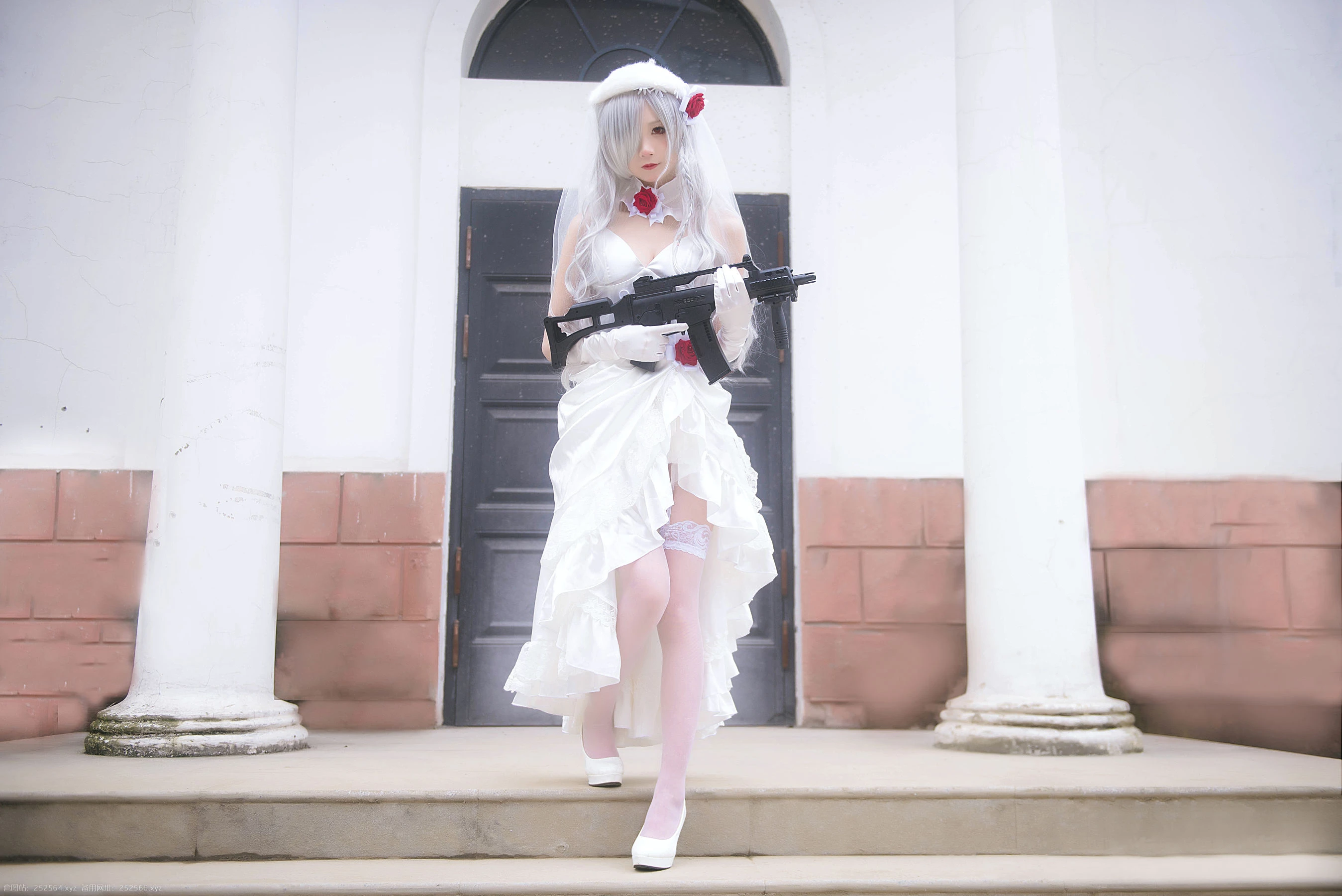 清纯少女五更百鬼 – 婚纱插图6
