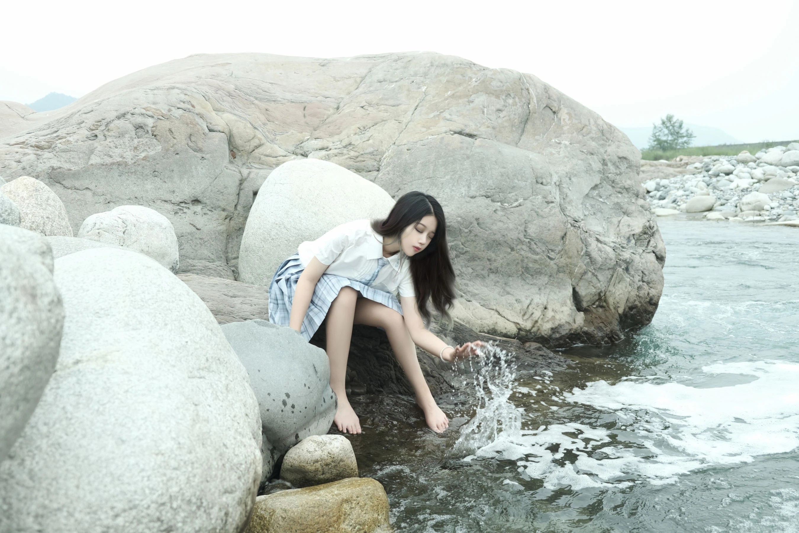 eloise软软 – 河边JK插图3