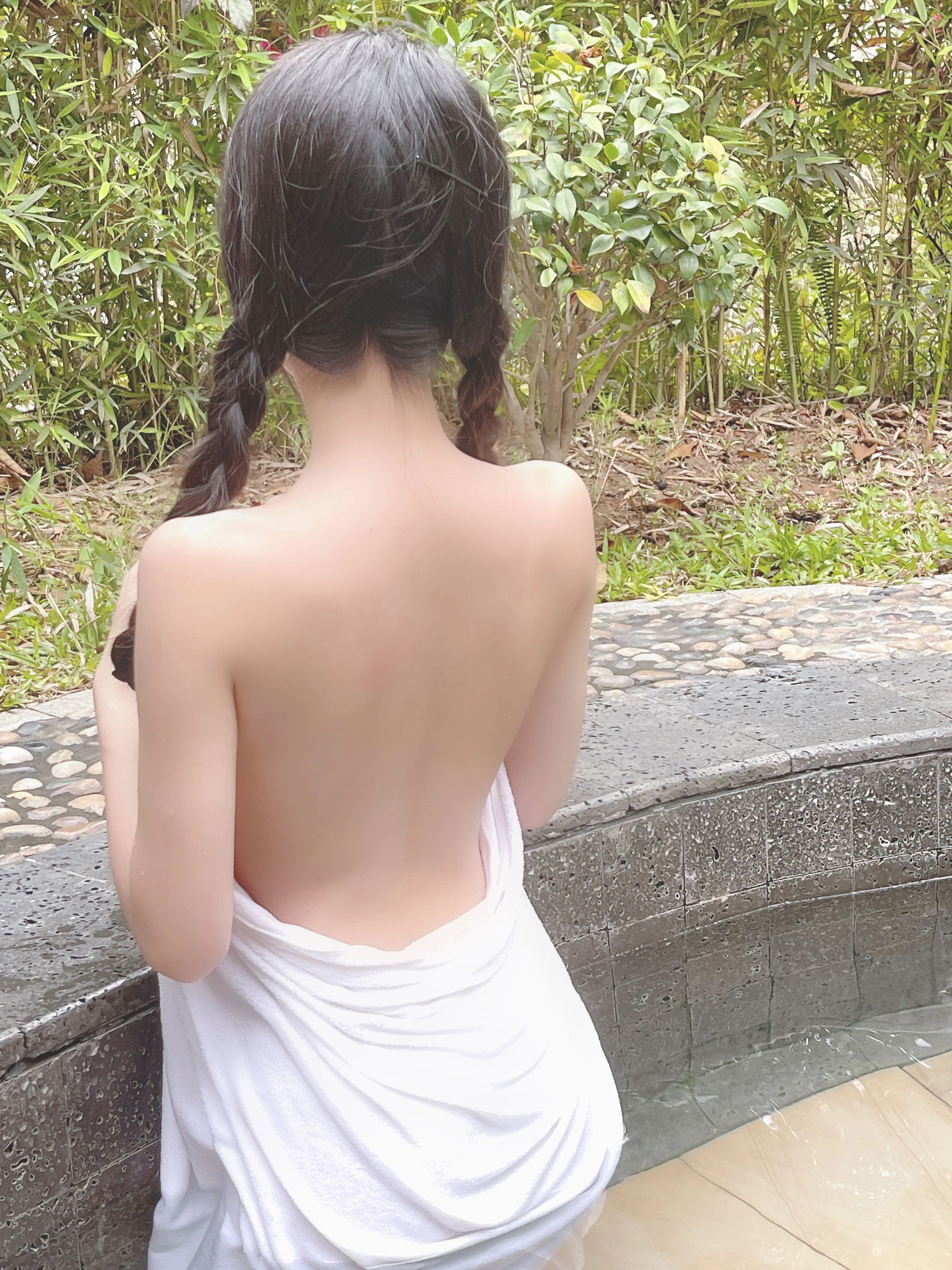 尤物清水由乃 – 温泉浴巾插图6