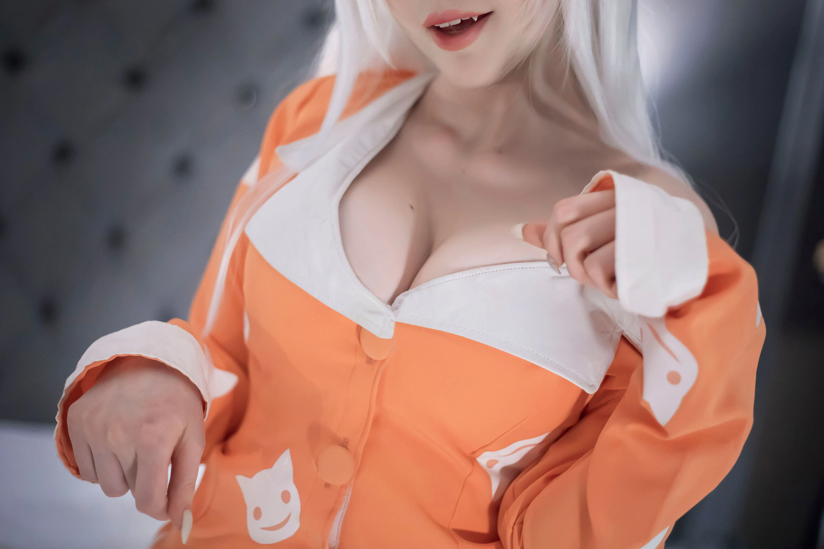 国外美女SayaTheFox – 白毛狐狸插图7