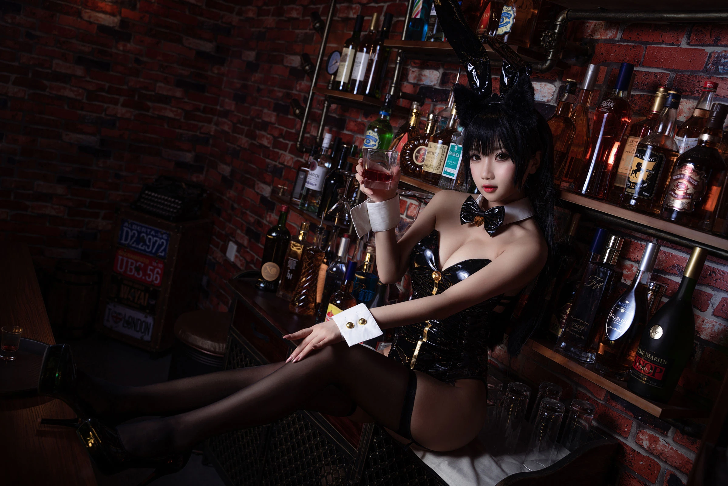 鬼畜瑶 – 黑色同人兔女郎插图4