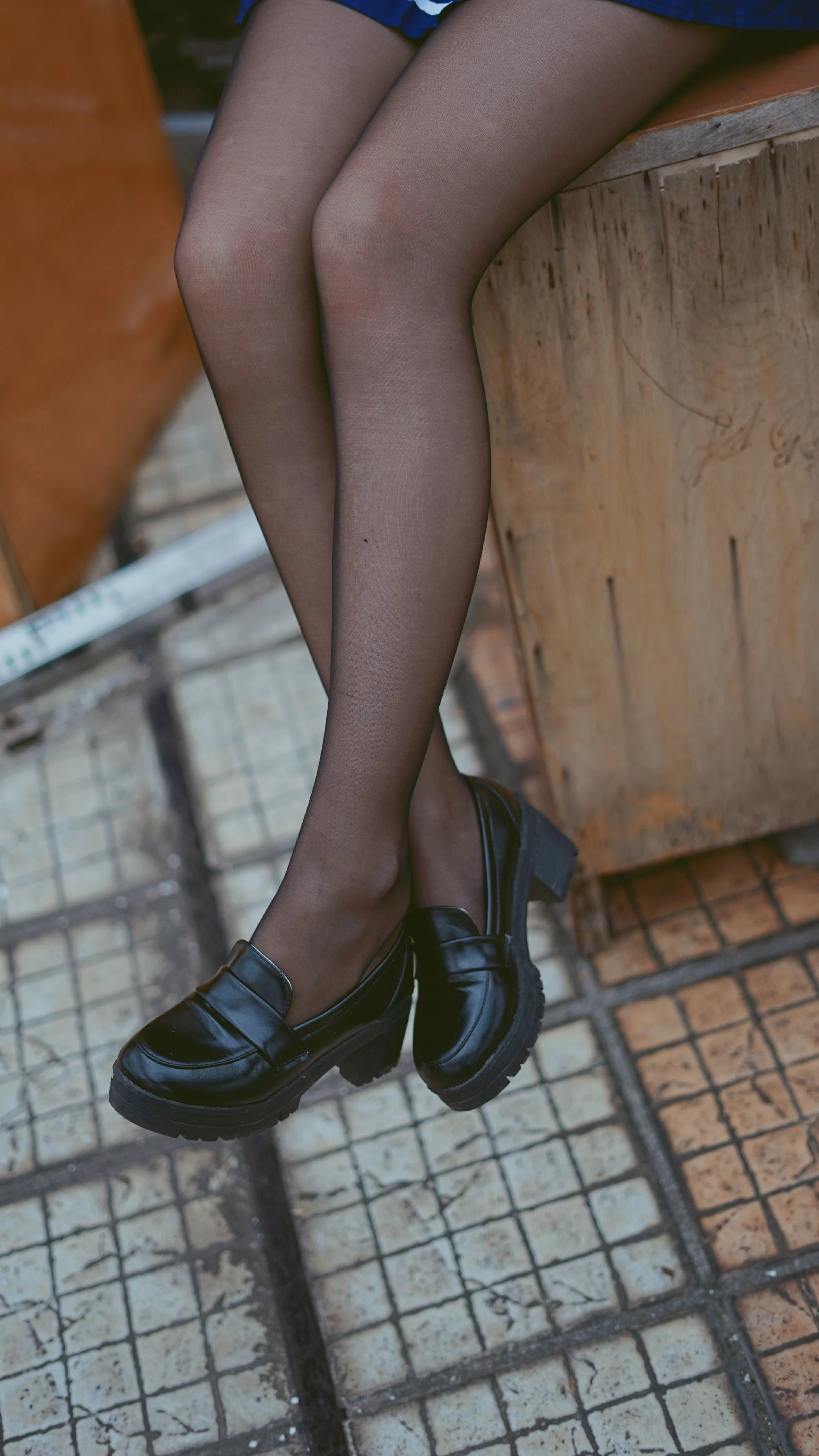 清纯少女五更百鬼 – 学姐校服插图4