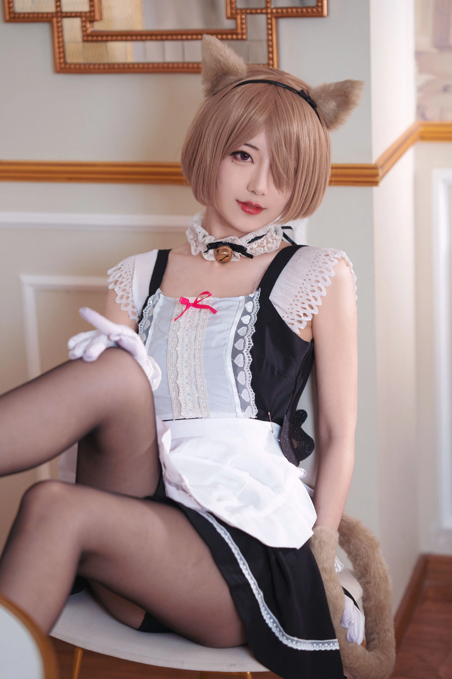 小姐姐弥音音ww – 丽塔 女仆插图3