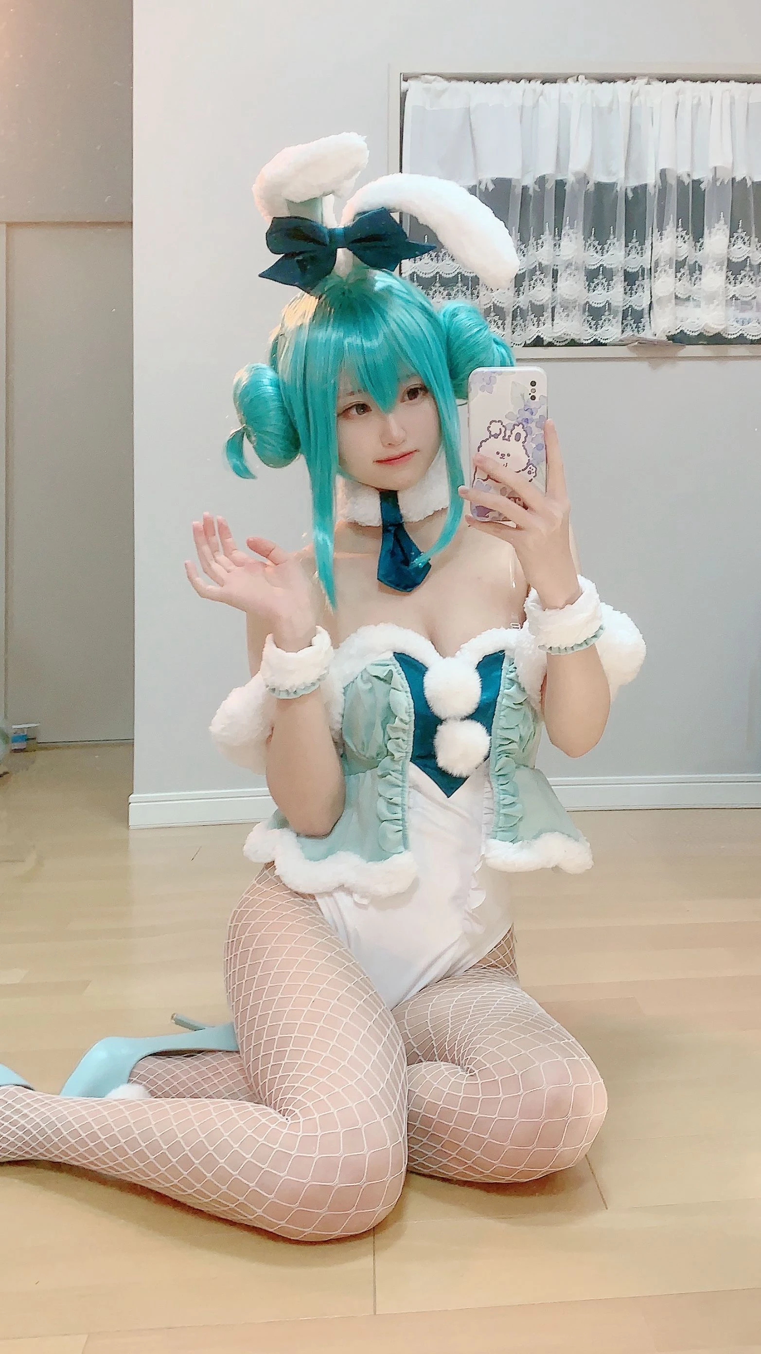 千阳(ちよ) – 初音兔女郎插图1