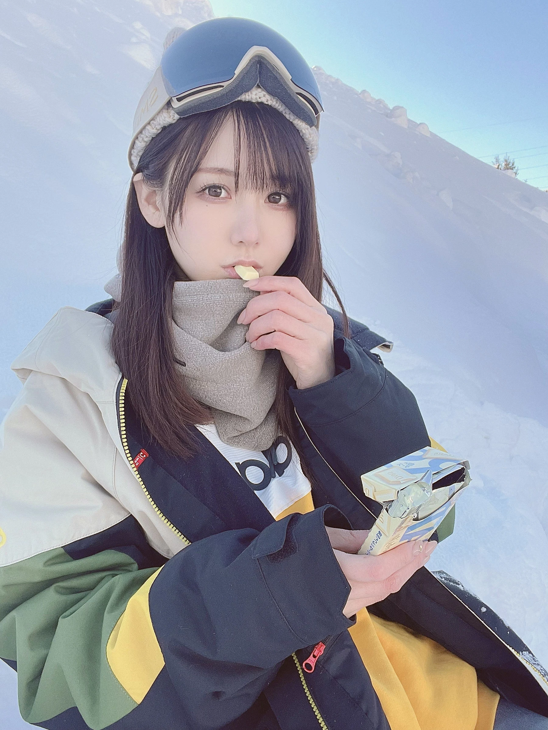 日本甜美COSERけんけん[fantia] 20220131-スノボウェア插图6