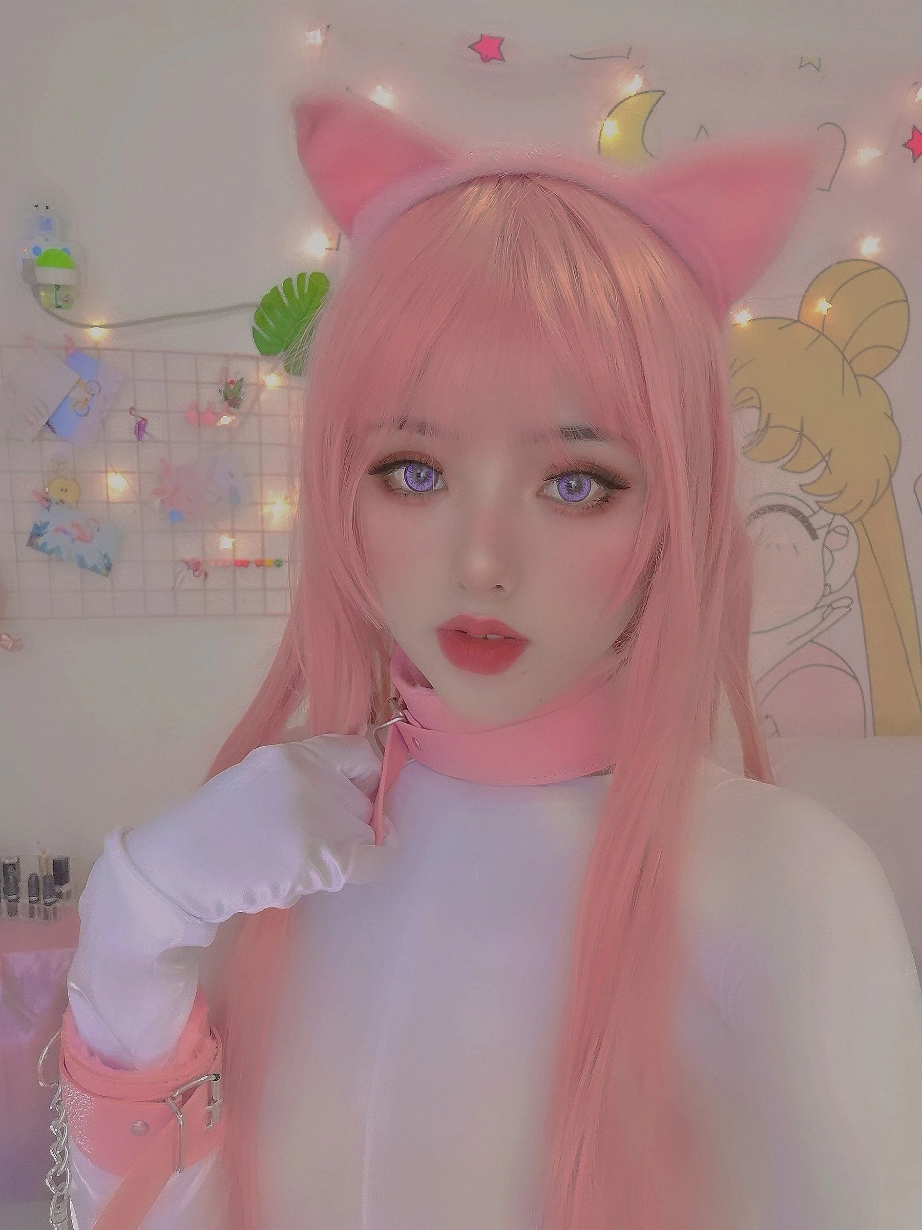 钛合金大粑粑 – 连体白丝插图6