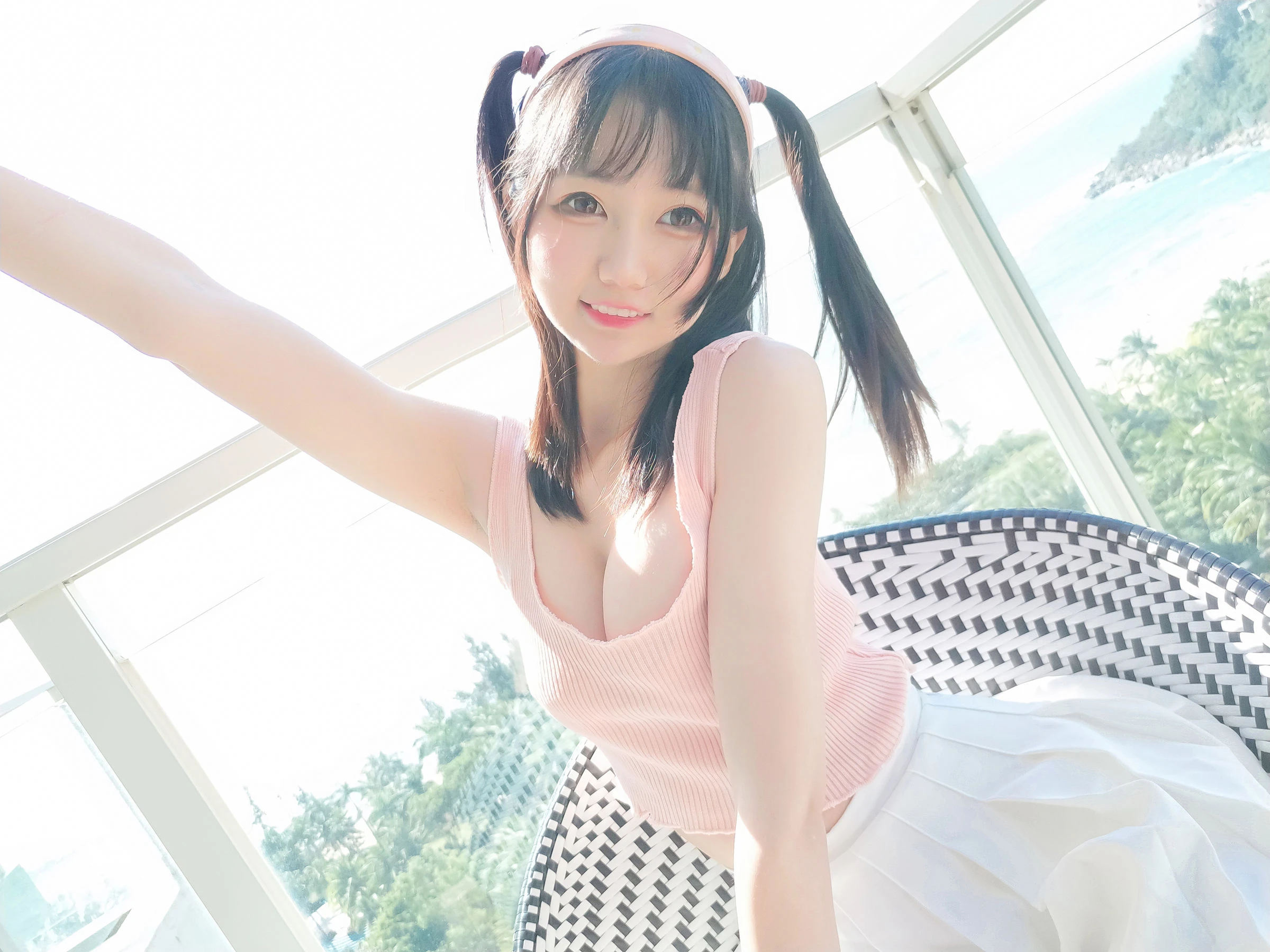 NAGISA魔物喵 – 海岛旅行自拍插图2