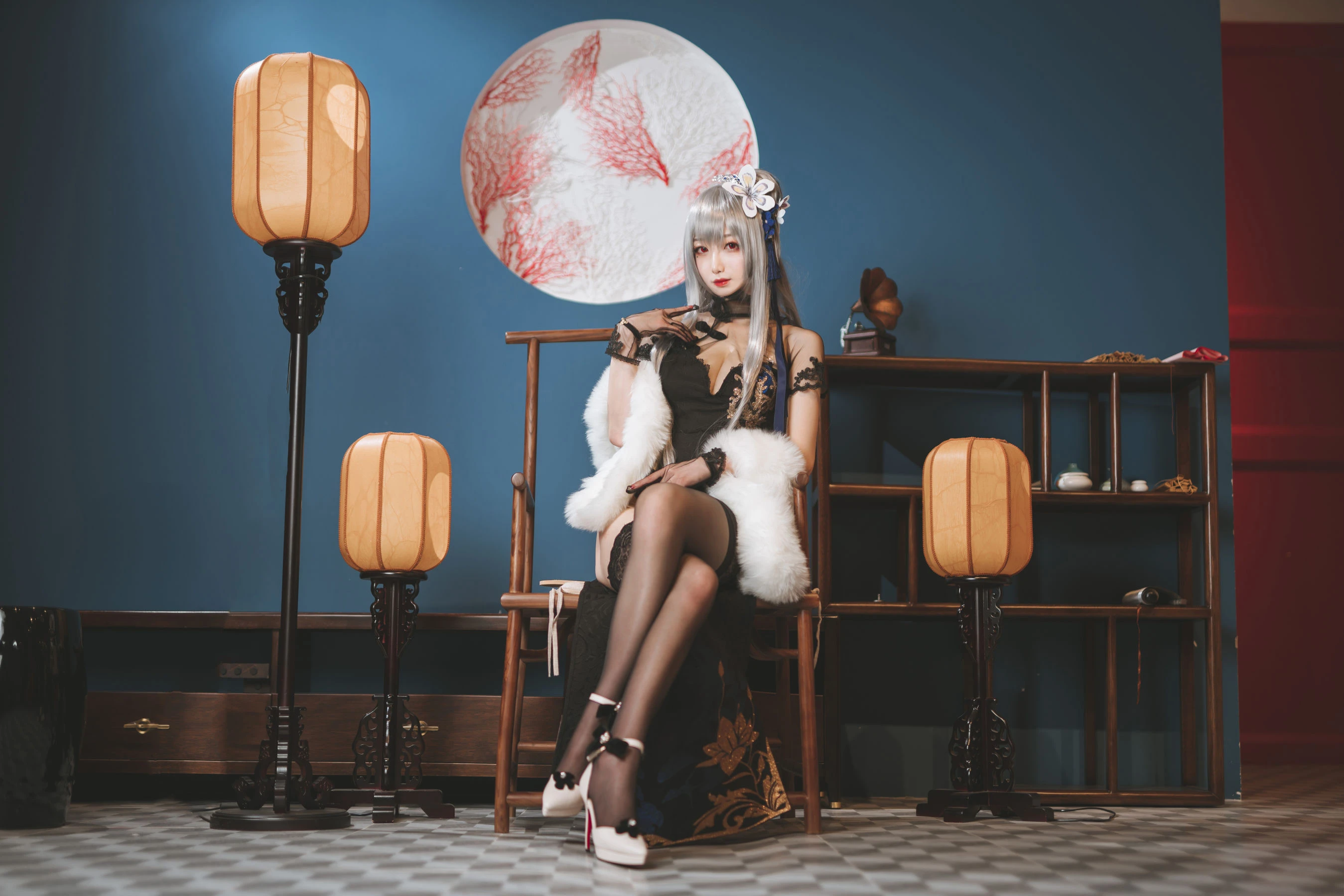 动漫博主封疆疆v – 路易九世旗袍插图3