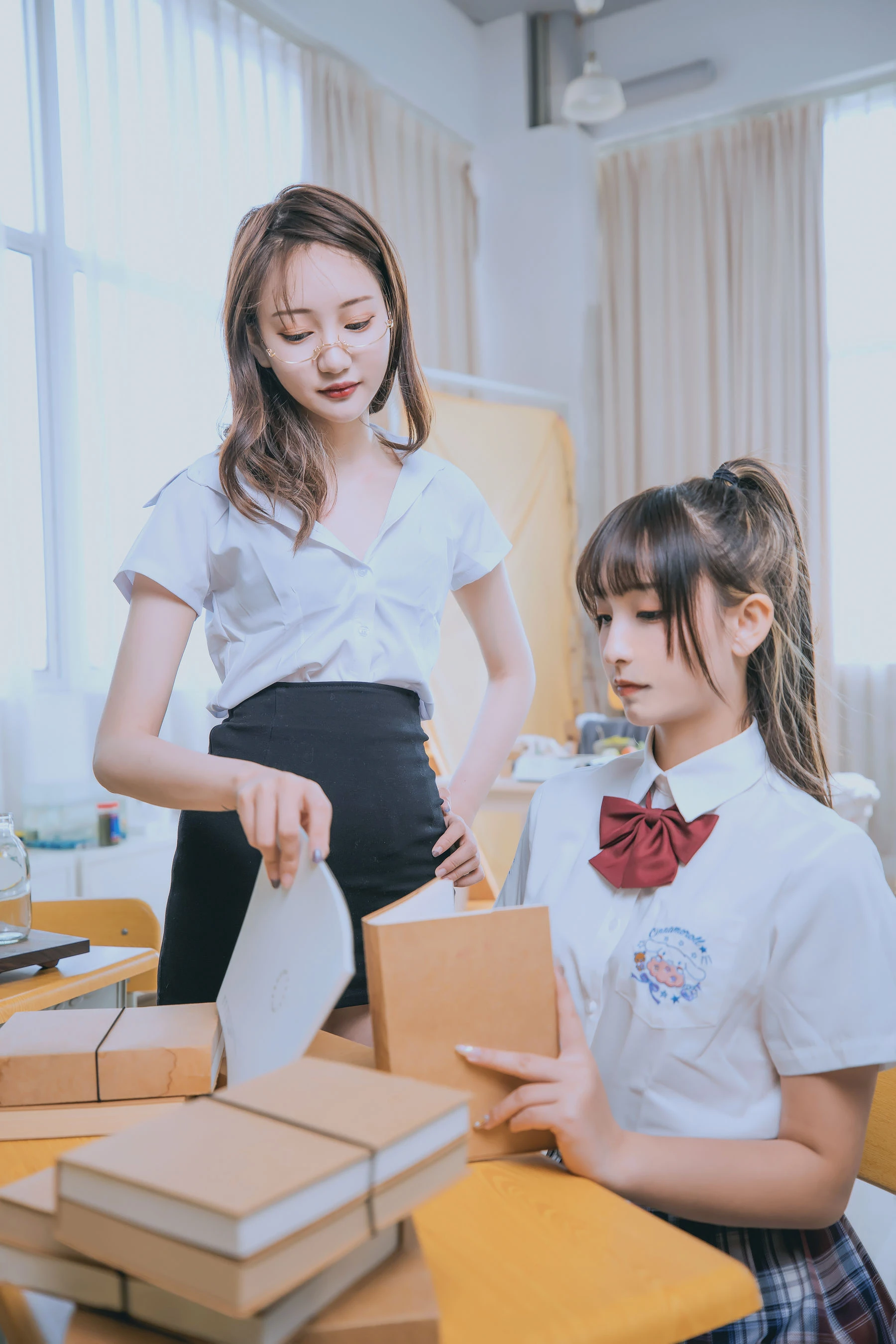 萝莉神楽板真冬之数之歌-百合教室插图3