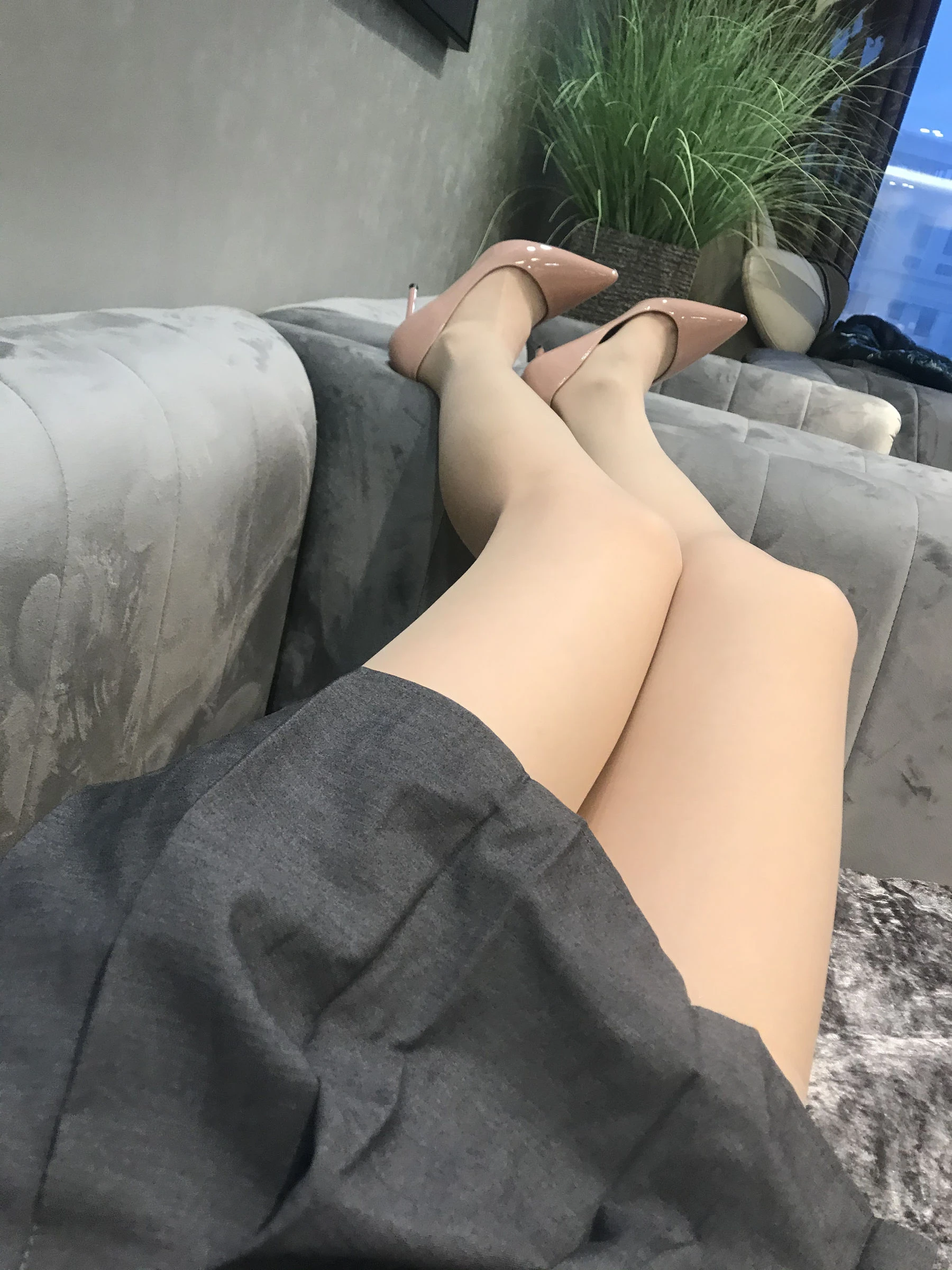 丝足博主麋鹿_Monroe 2020.03.06 居家丝秀插图1