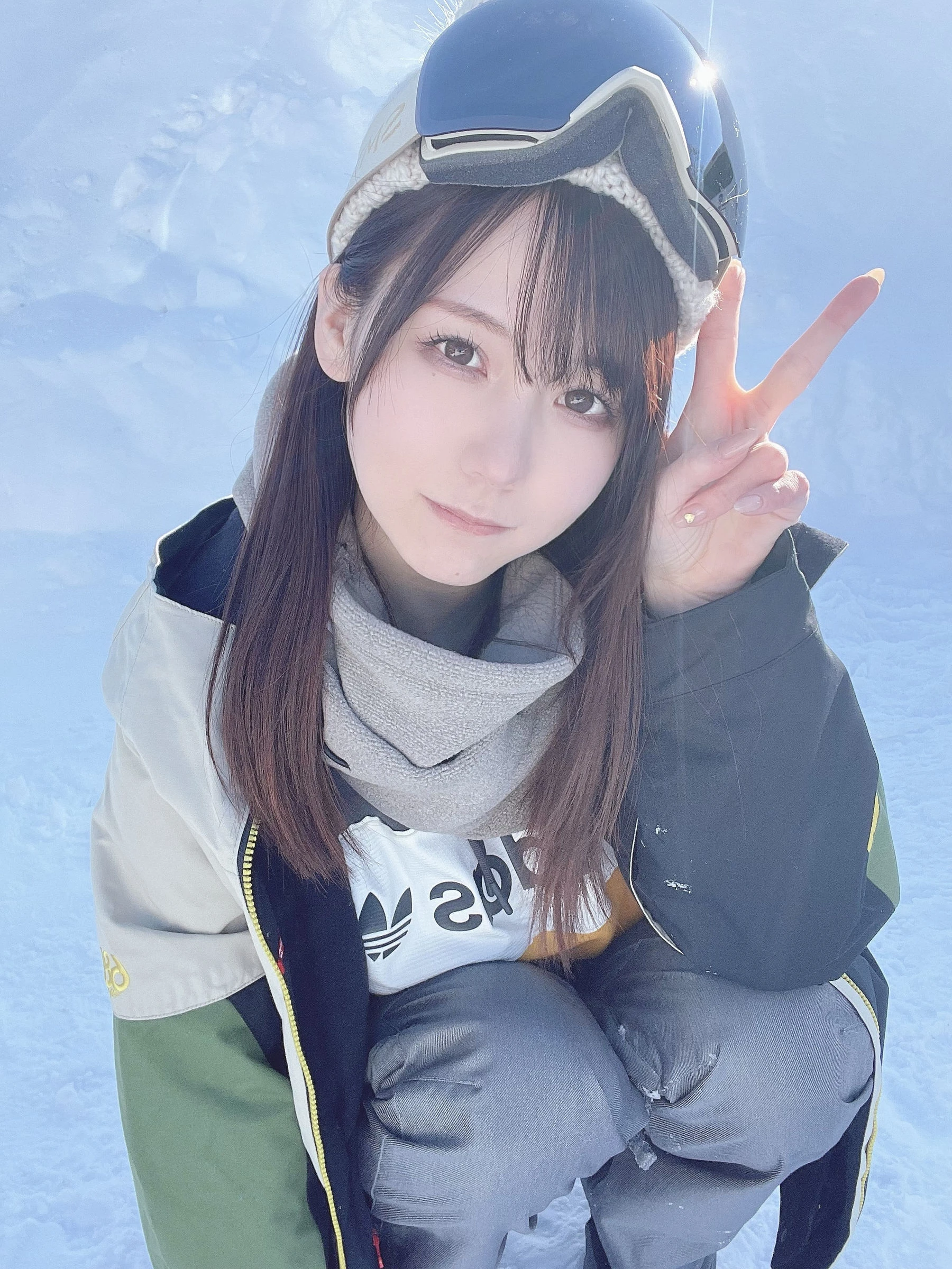 日本甜美COSERけんけん[fantia] 20220131-スノボウェア插图2