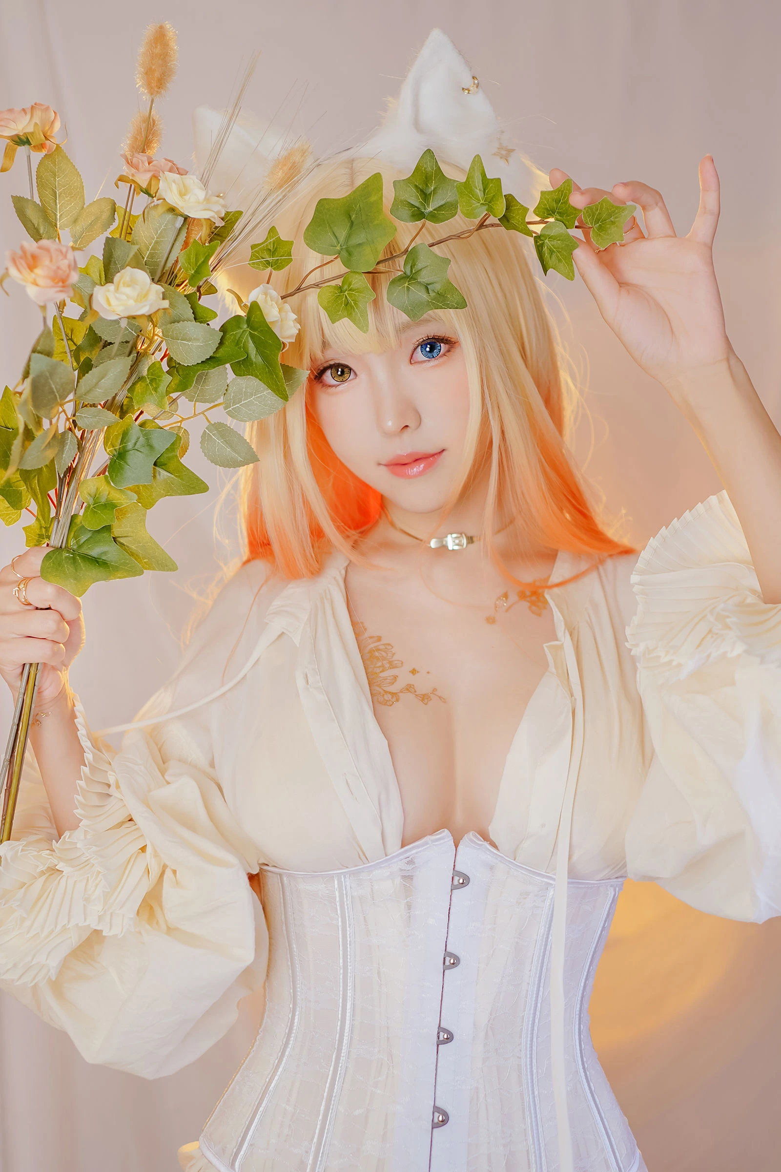 Ely_eee(ElyEE子) – Cat魔女與貓插图1
