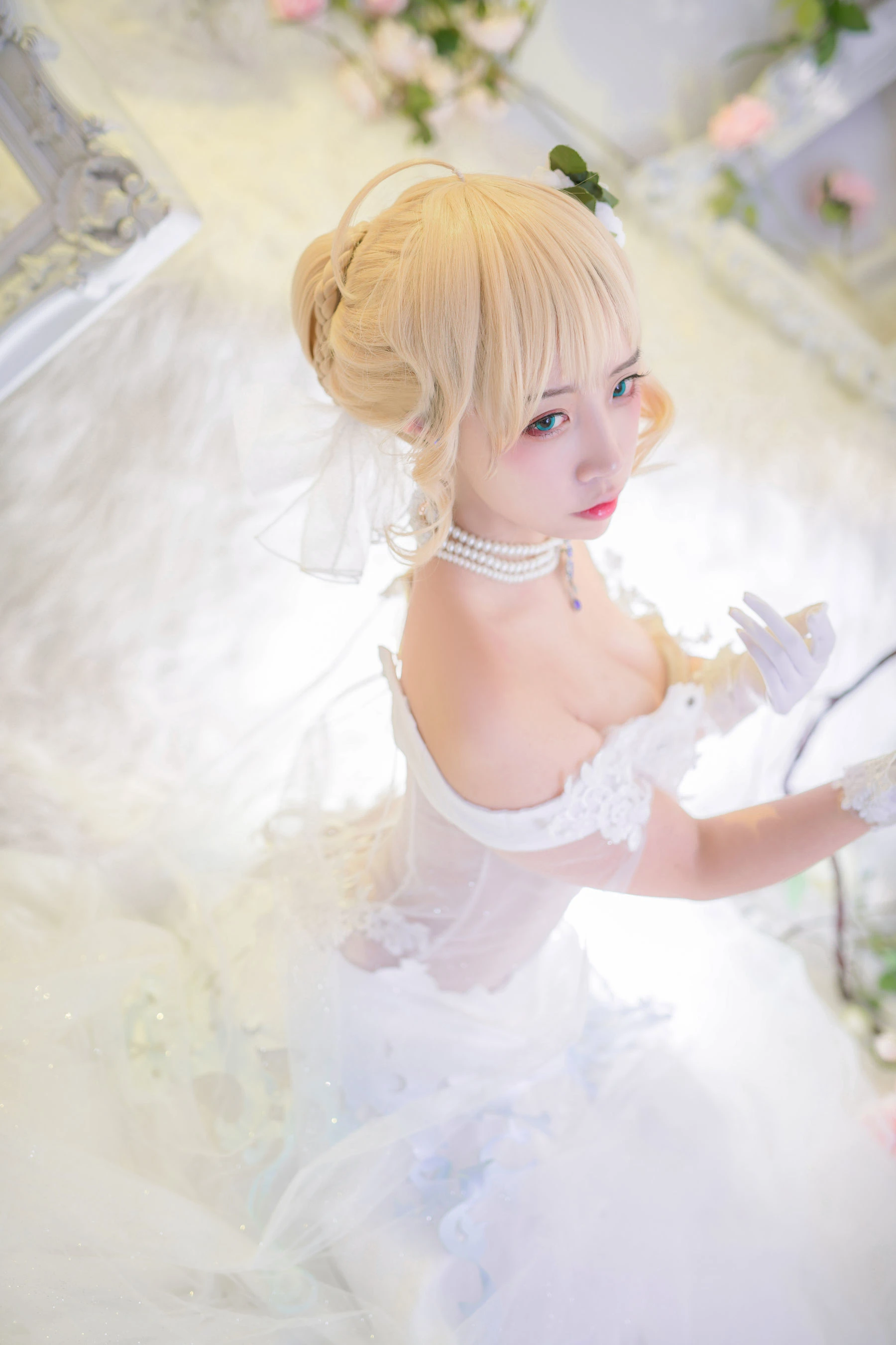 人气Coser二佐Nisa 花嫁插图4