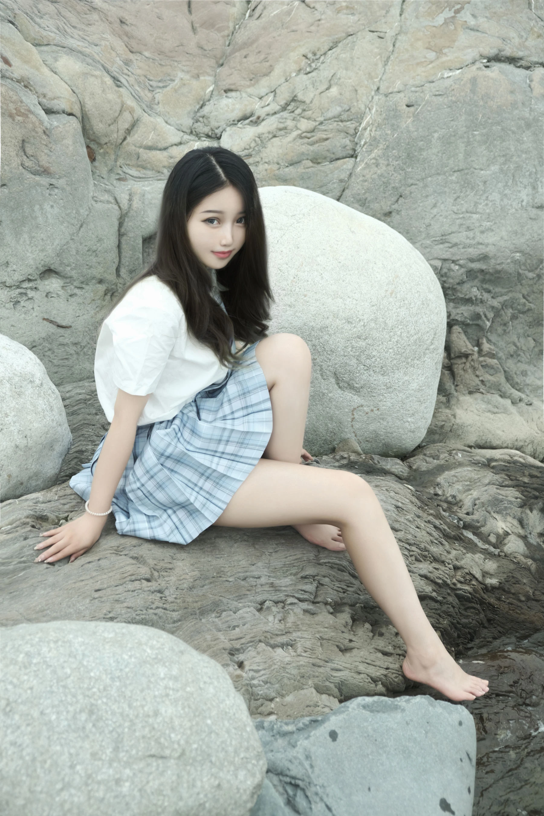 eloise软软 – 河边JK插图5