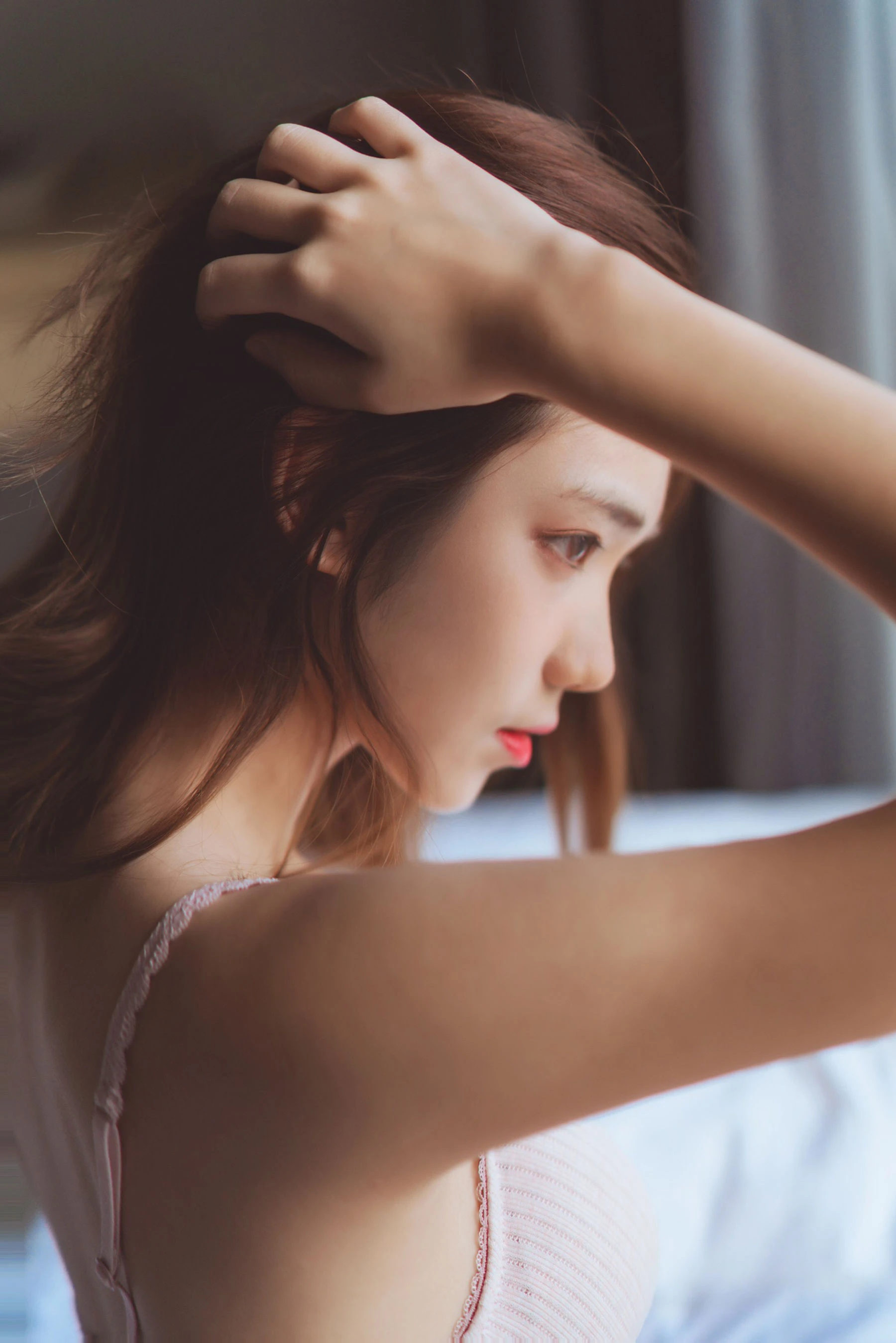 动漫博主南桃Momoko 粉色内衣插图6