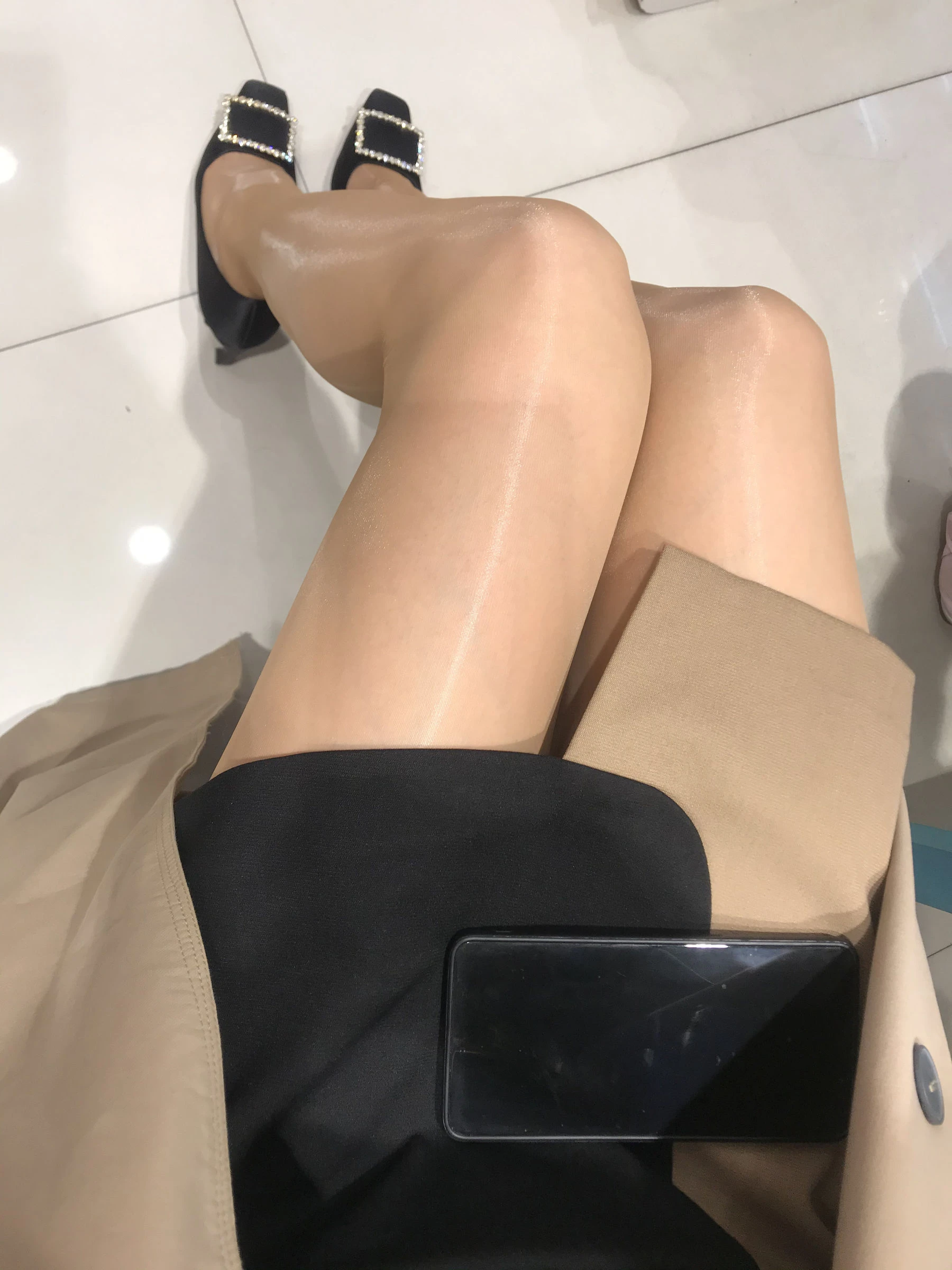 丝足博主麋鹿_Monroe 2020.05.05 亮丝美腿插图4