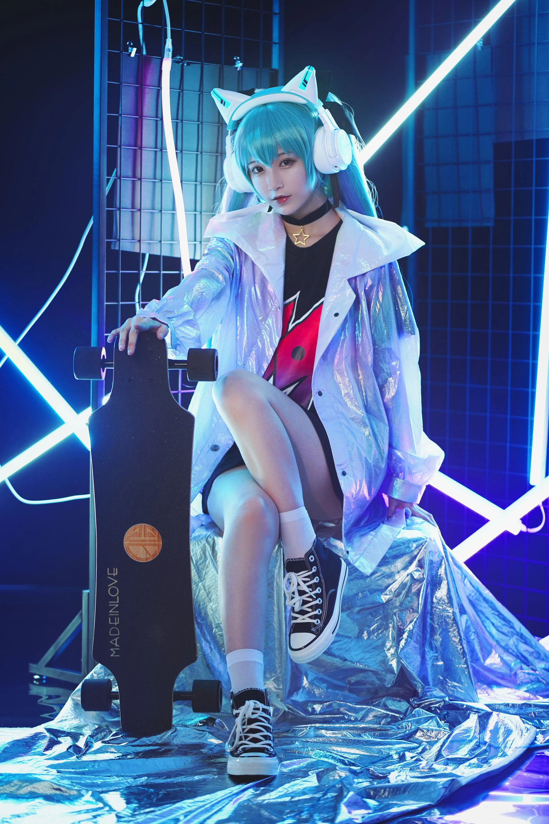动漫博主铁板烧鬼舞w – 妖舞耳机miku|图集秀
