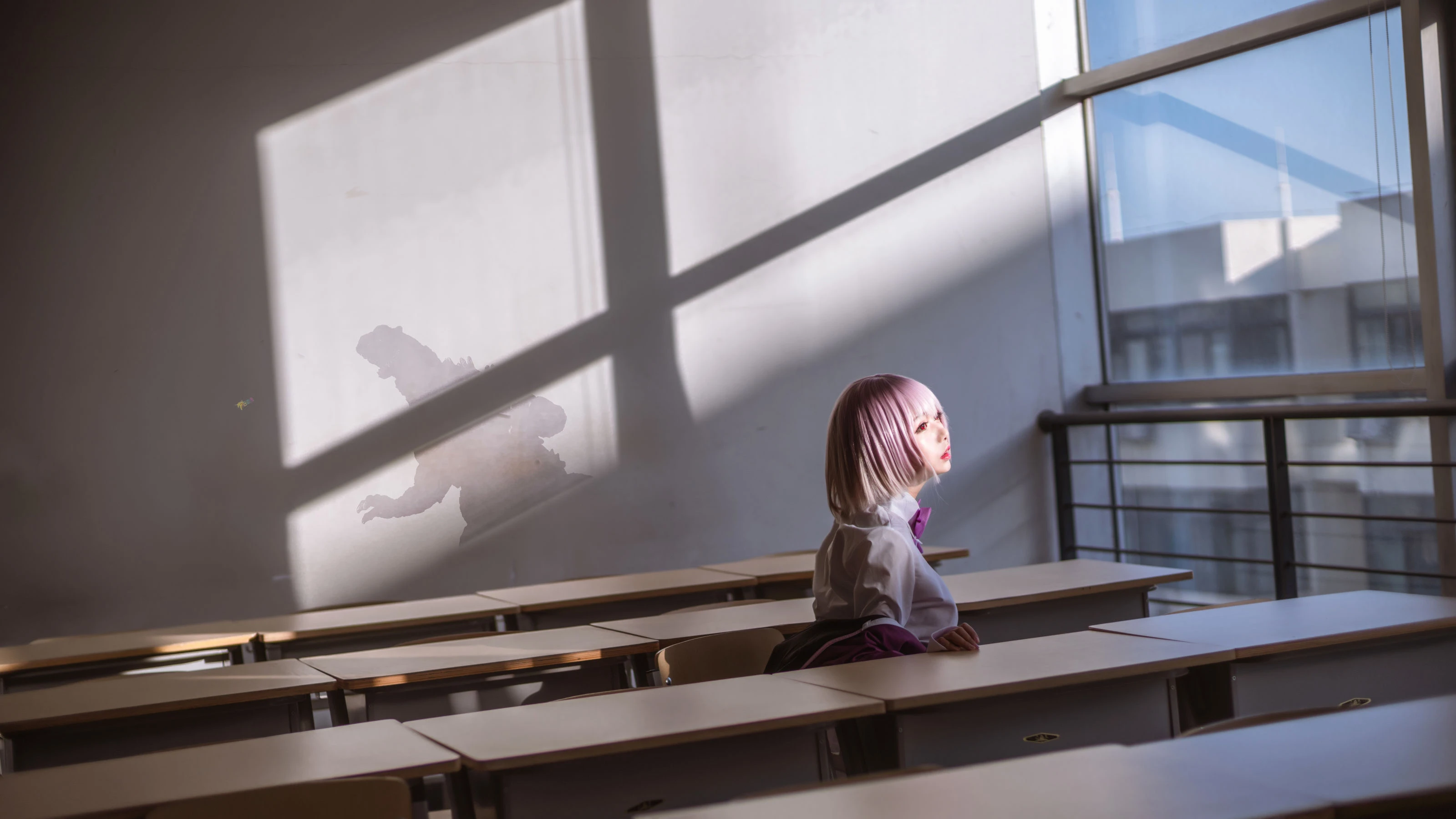 大眼萌妹黑猫猫OvO – 新条茜插图5