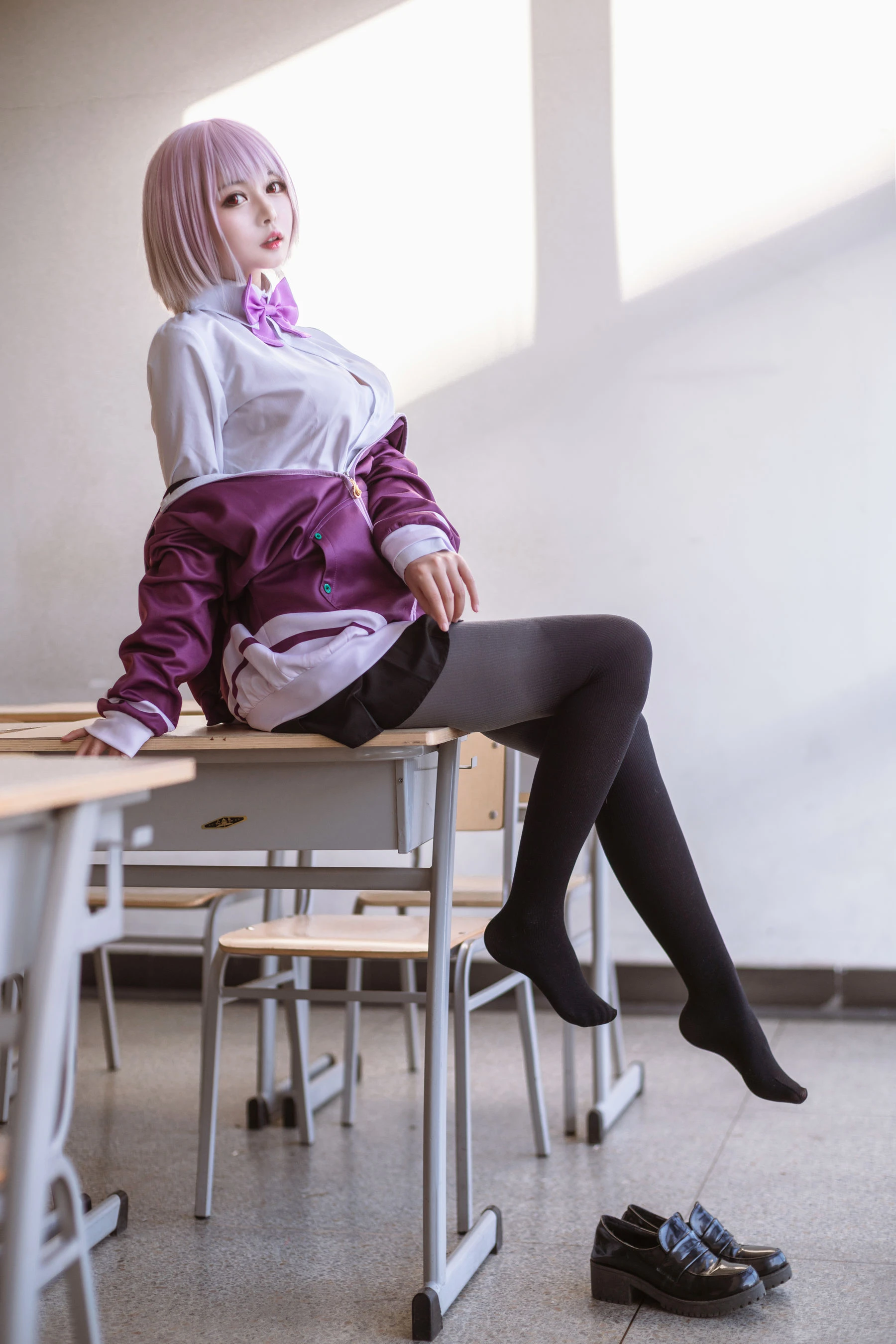 大眼萌妹黑猫猫OvO – 新条茜插图7