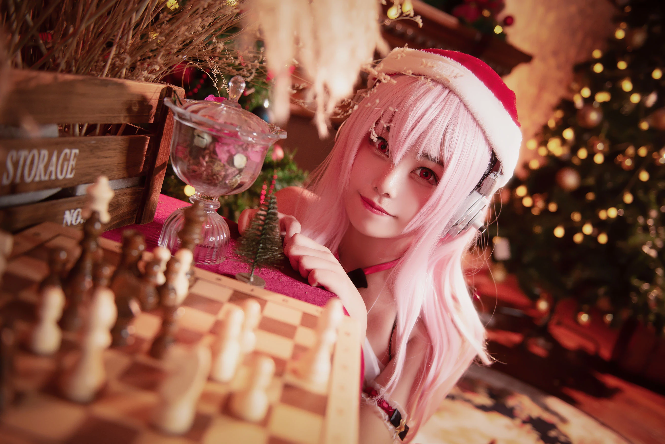 萌系小姐姐蜜汁猫裘 – 圣诞索尼子2插图4