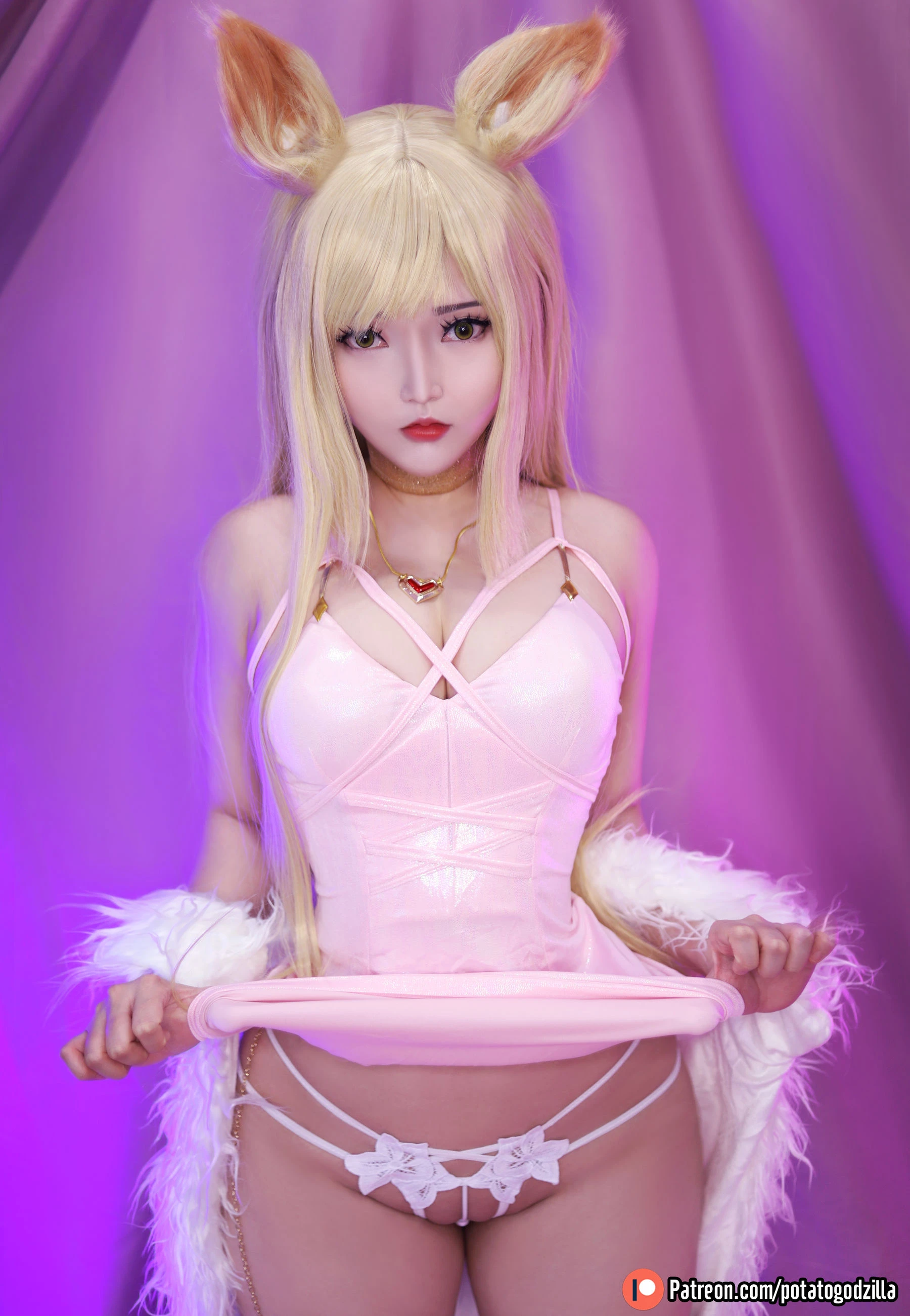 Coser小姐姐Potato Godzilla – KDA Ahri插图3