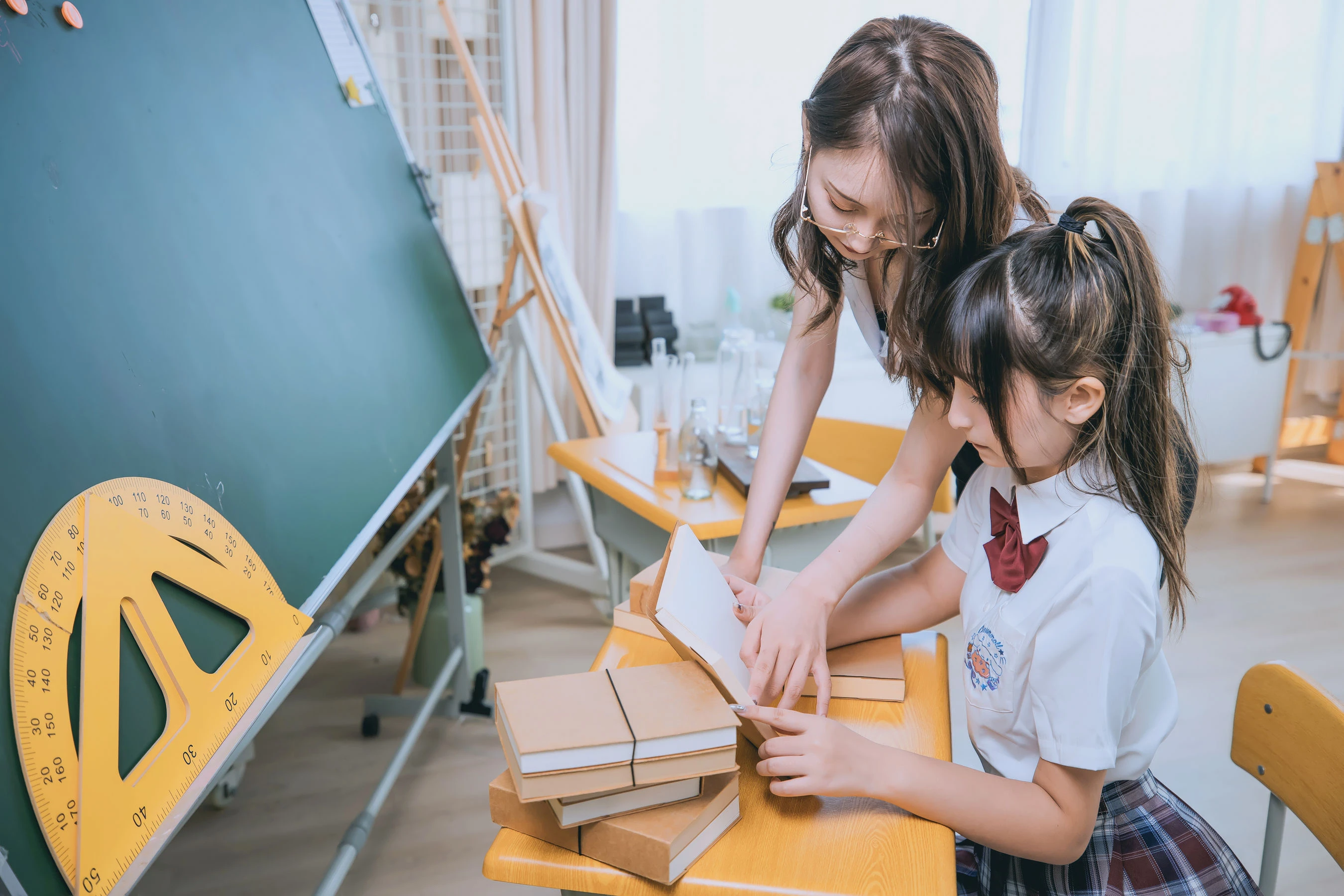 萝莉神楽板真冬之数之歌-百合教室插图1