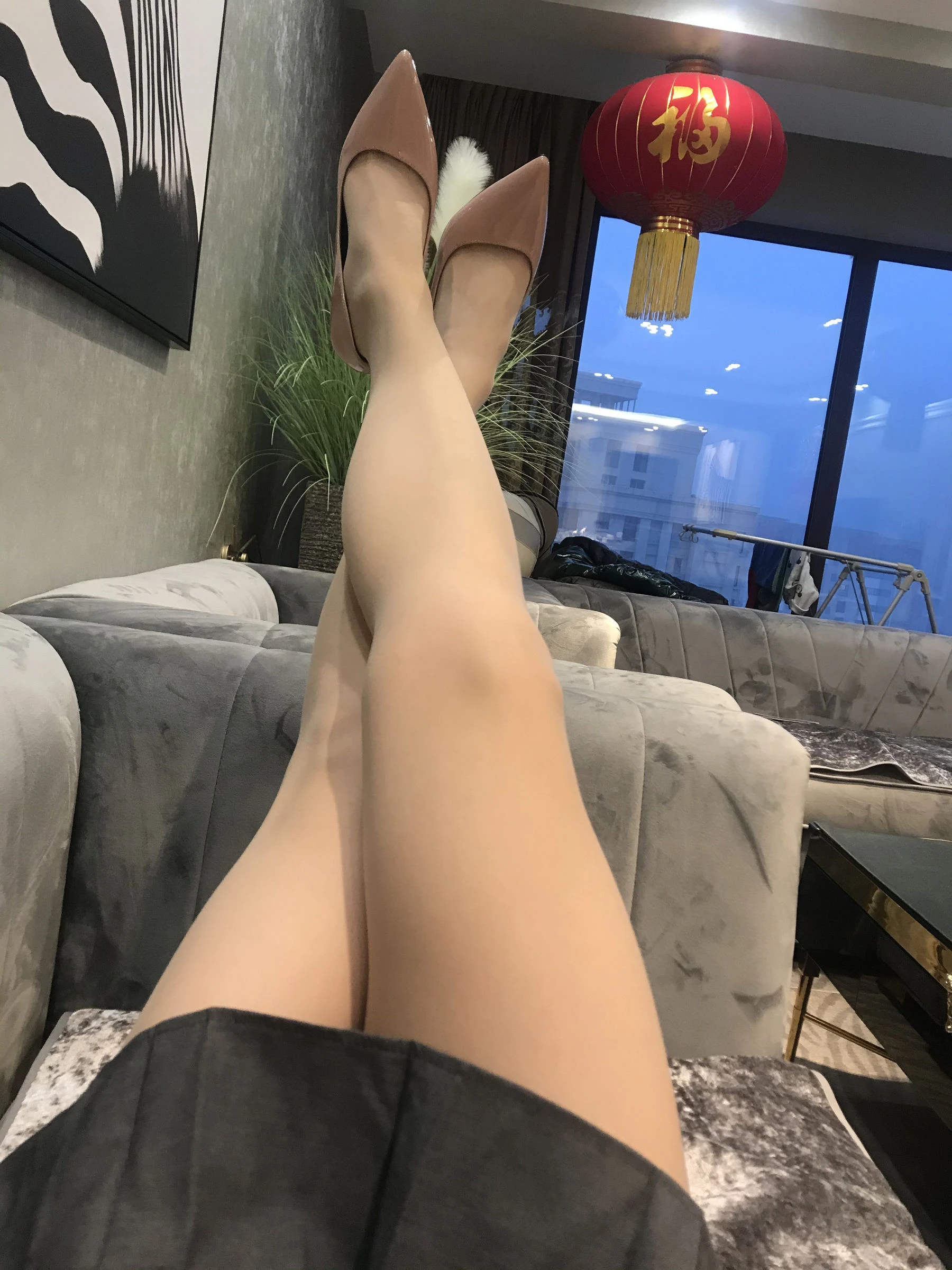 丝足博主麋鹿_Monroe 2020.03.06 居家丝秀插图3