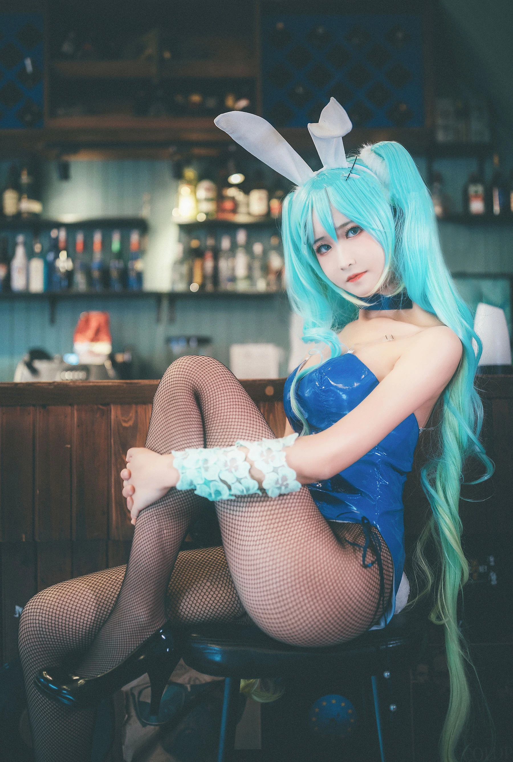 微博妹子三度_69 – 琴女兔女郎插图1