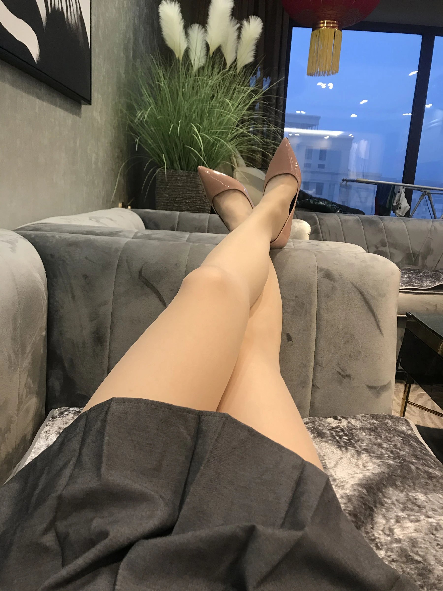 丝足博主麋鹿_Monroe 2020.03.06 居家丝秀插图4