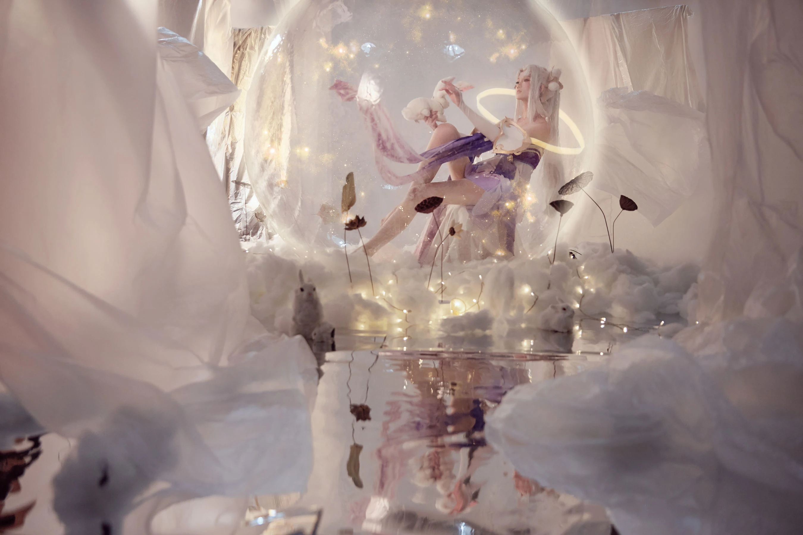 人气coser戚顾儿MIKI 王者荣耀 嫦娥插图6