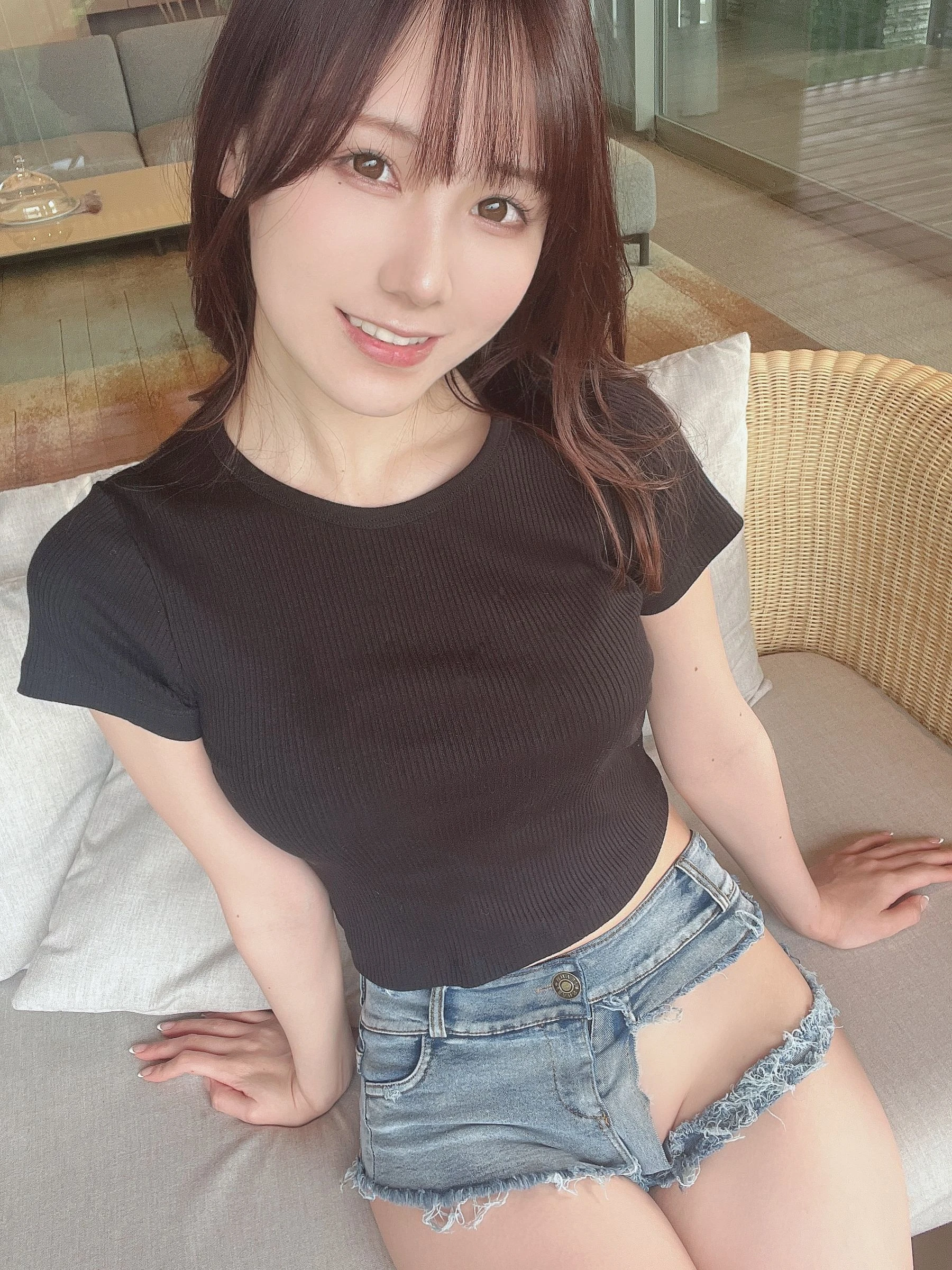 日本甜美COSERけんけん[fantia] 2022.05 大ダメージデニム插图2