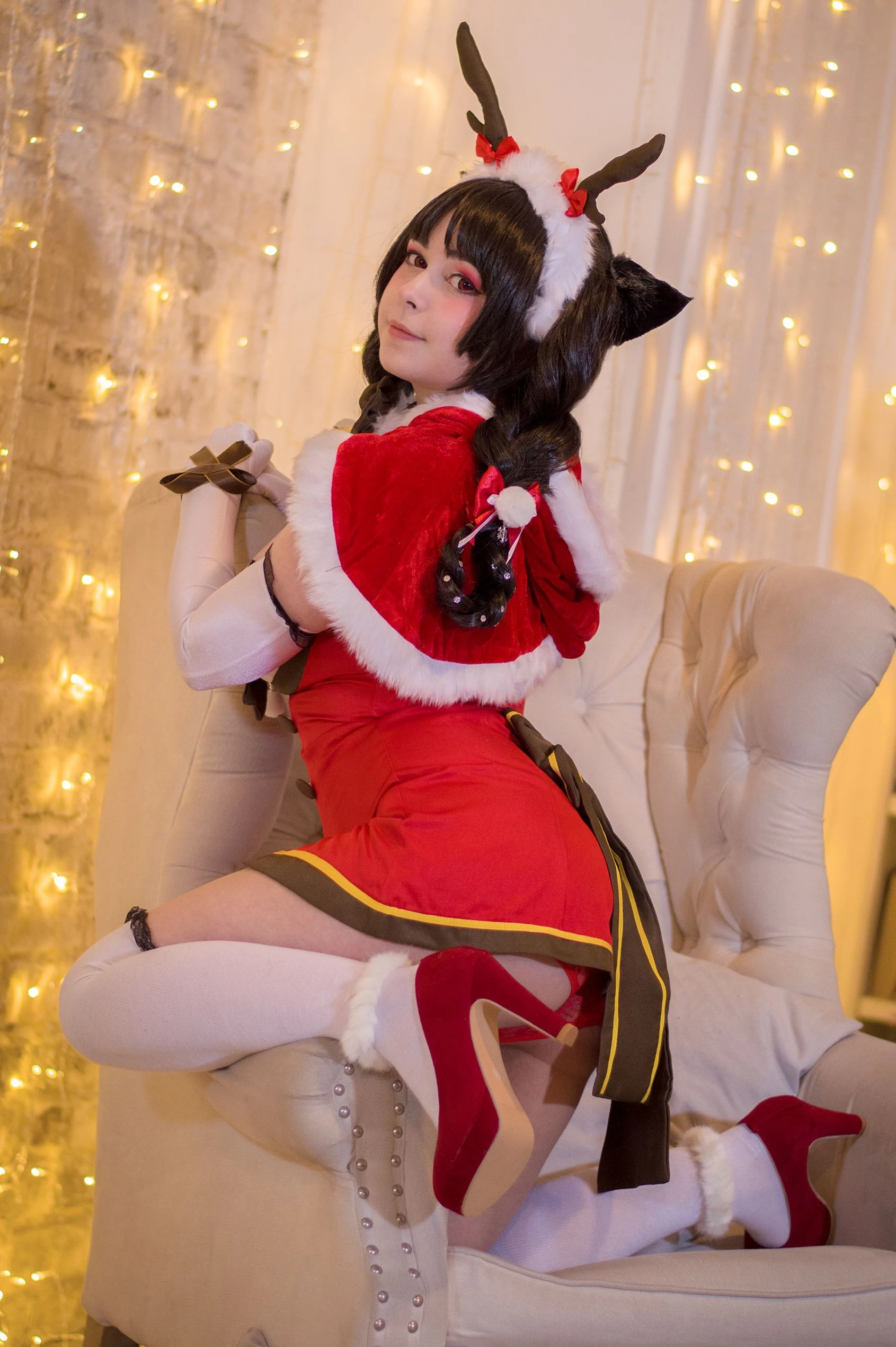 Yoshinobi – Ooshio Xmas (Azur Lane)插图3