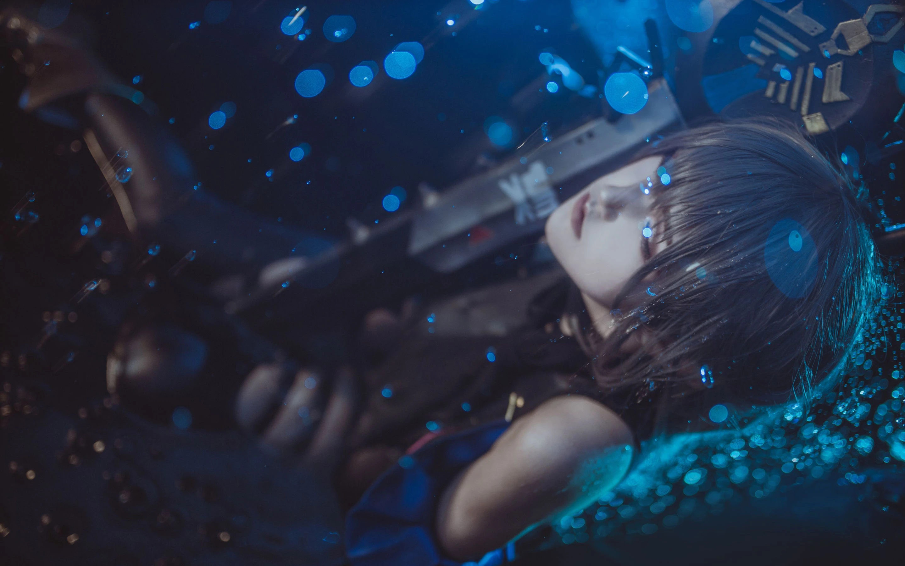 微博萌妹蓝小沂KiKi – 明日方舟 幽灵鲨插图1