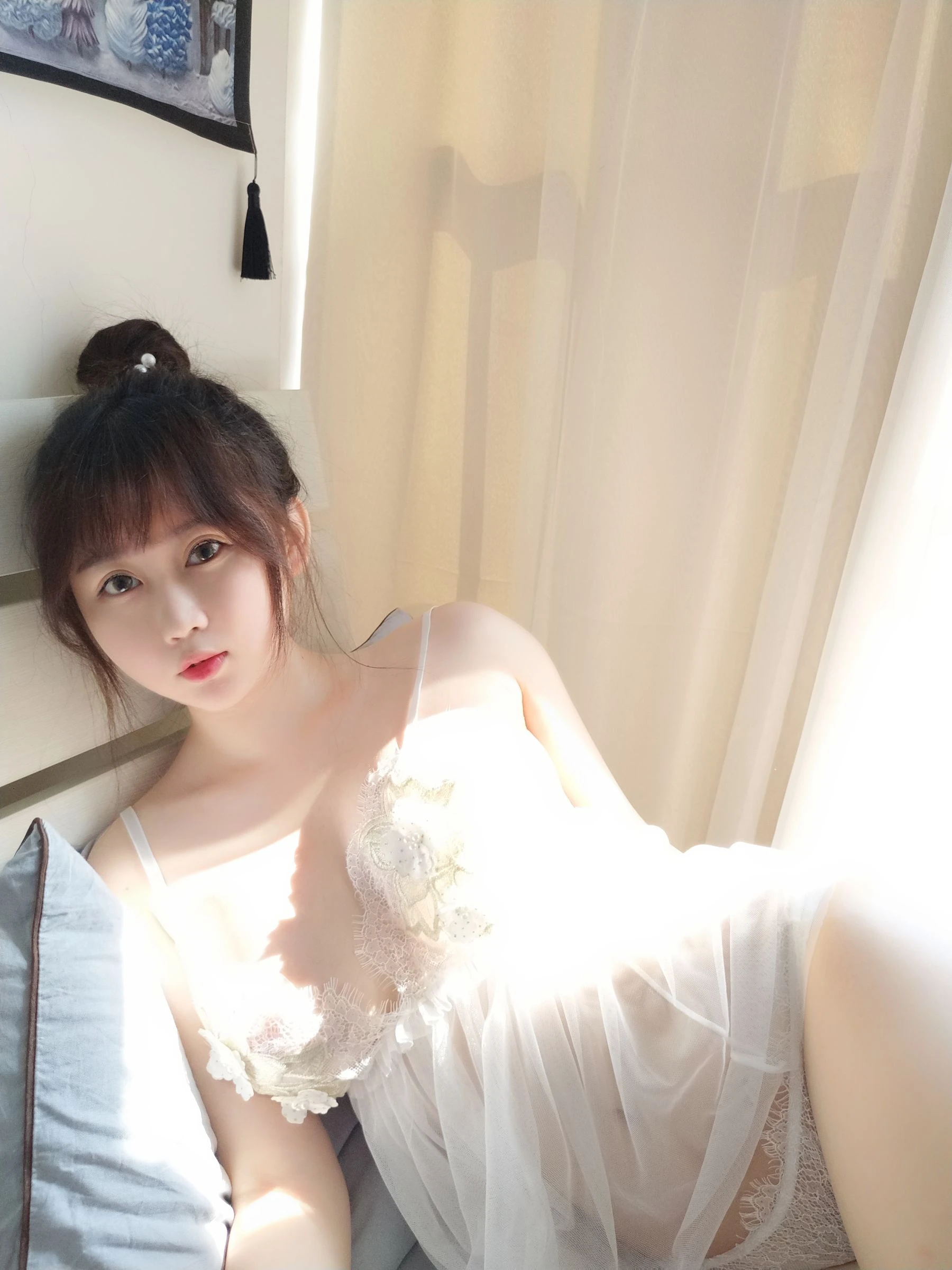 蜜桃少女是依酱呀 蕾丝内衣插图7