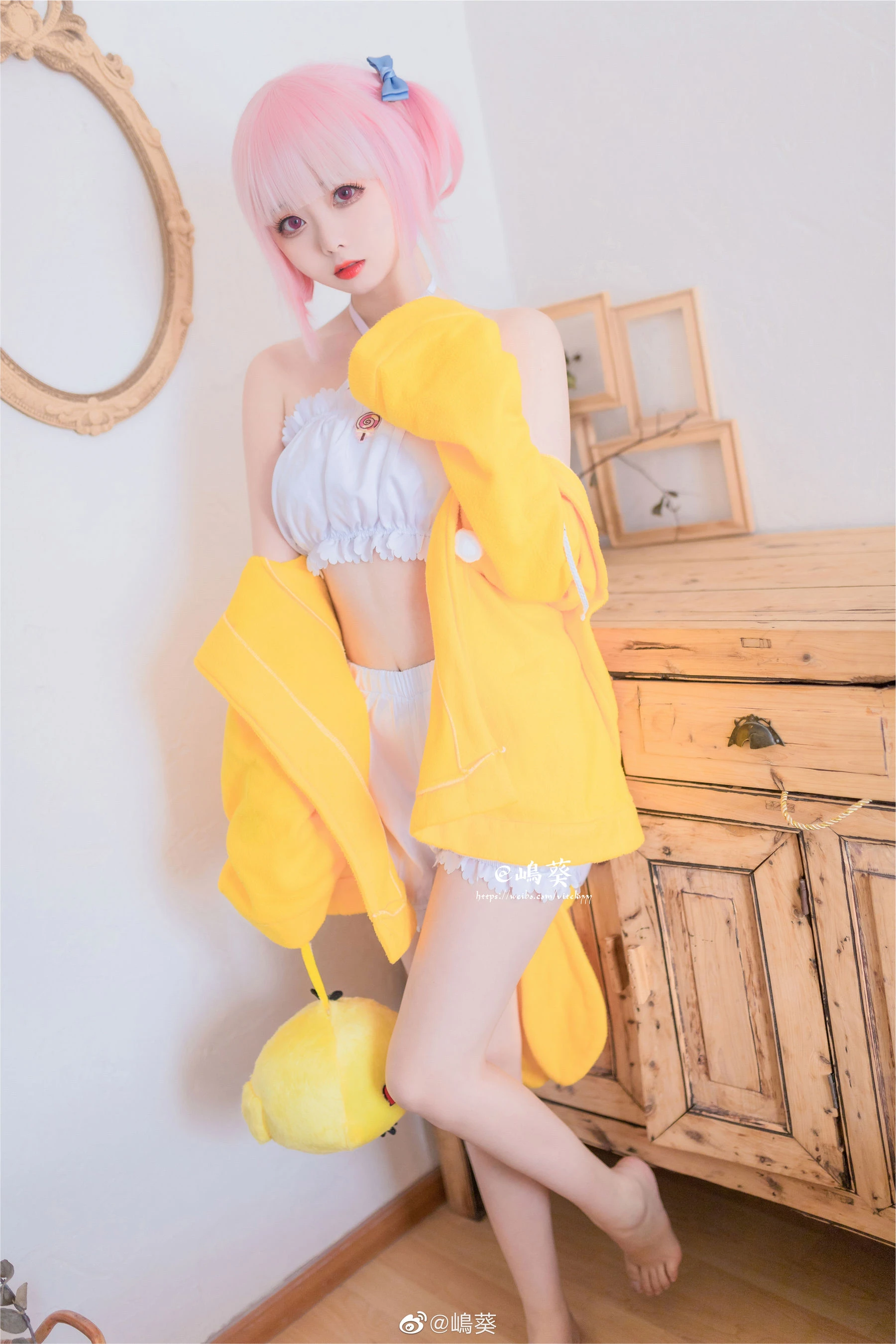 微博美女嶋葵 碧蓝航线 卯月 贪睡的天使插图5