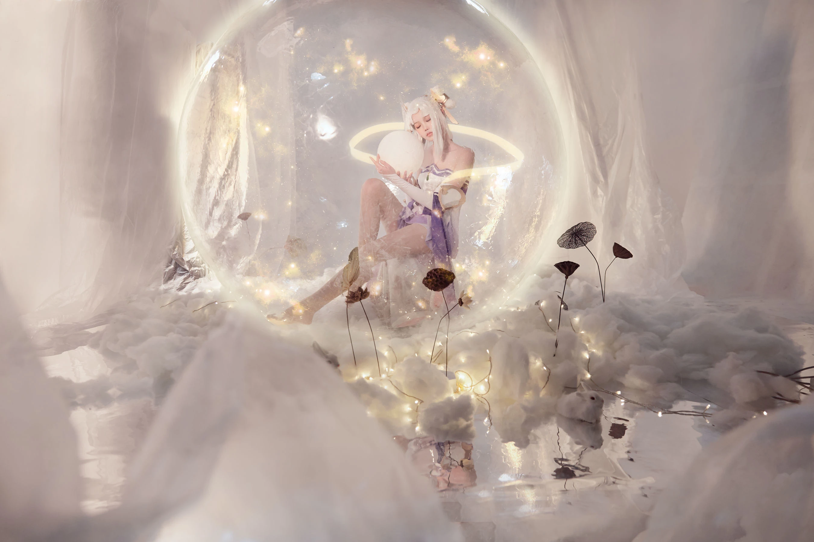 人气coser戚顾儿MIKI 王者荣耀 嫦娥插图7