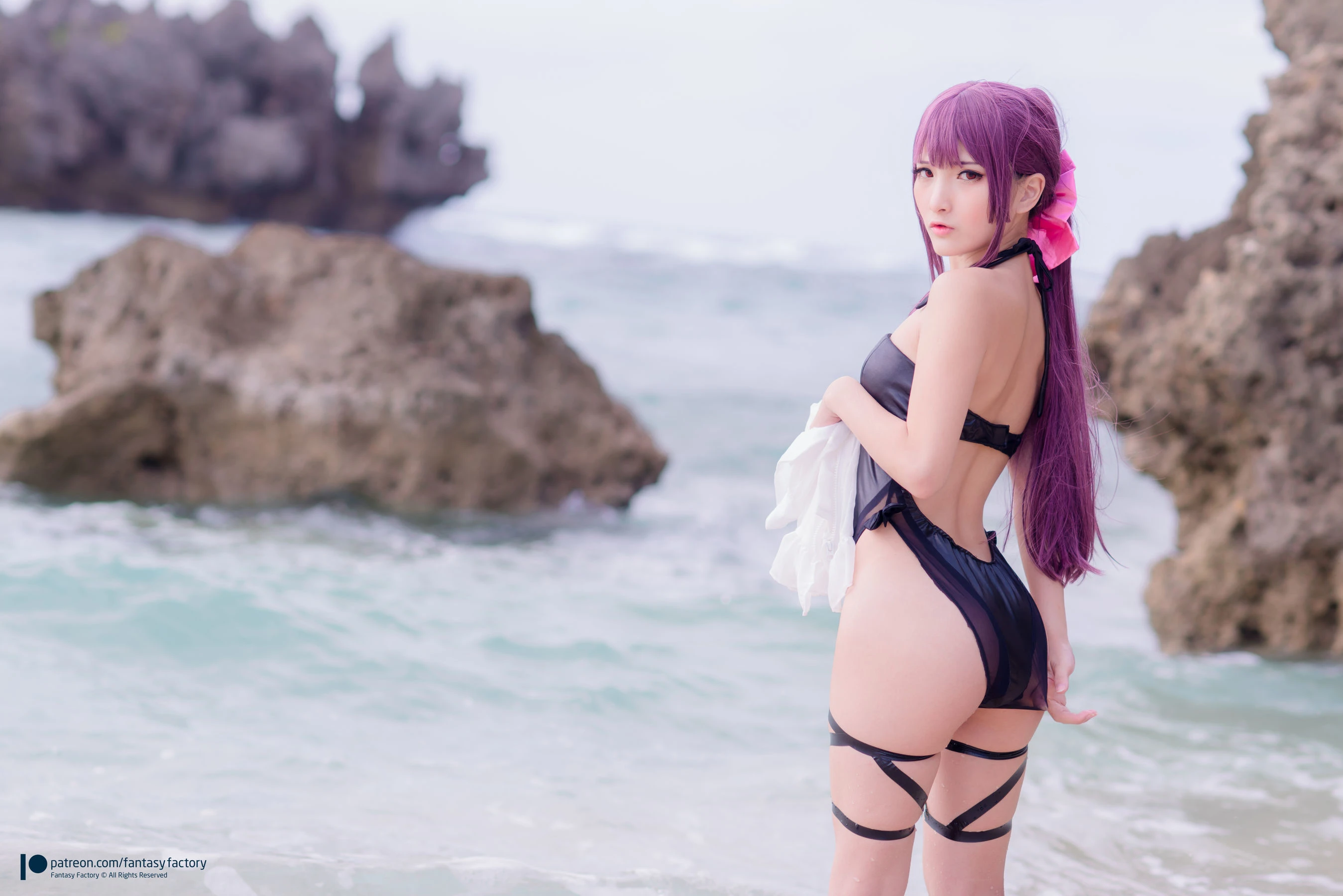 [Fantasy Factory] 小丁Cosplay – 海滩风情插图7