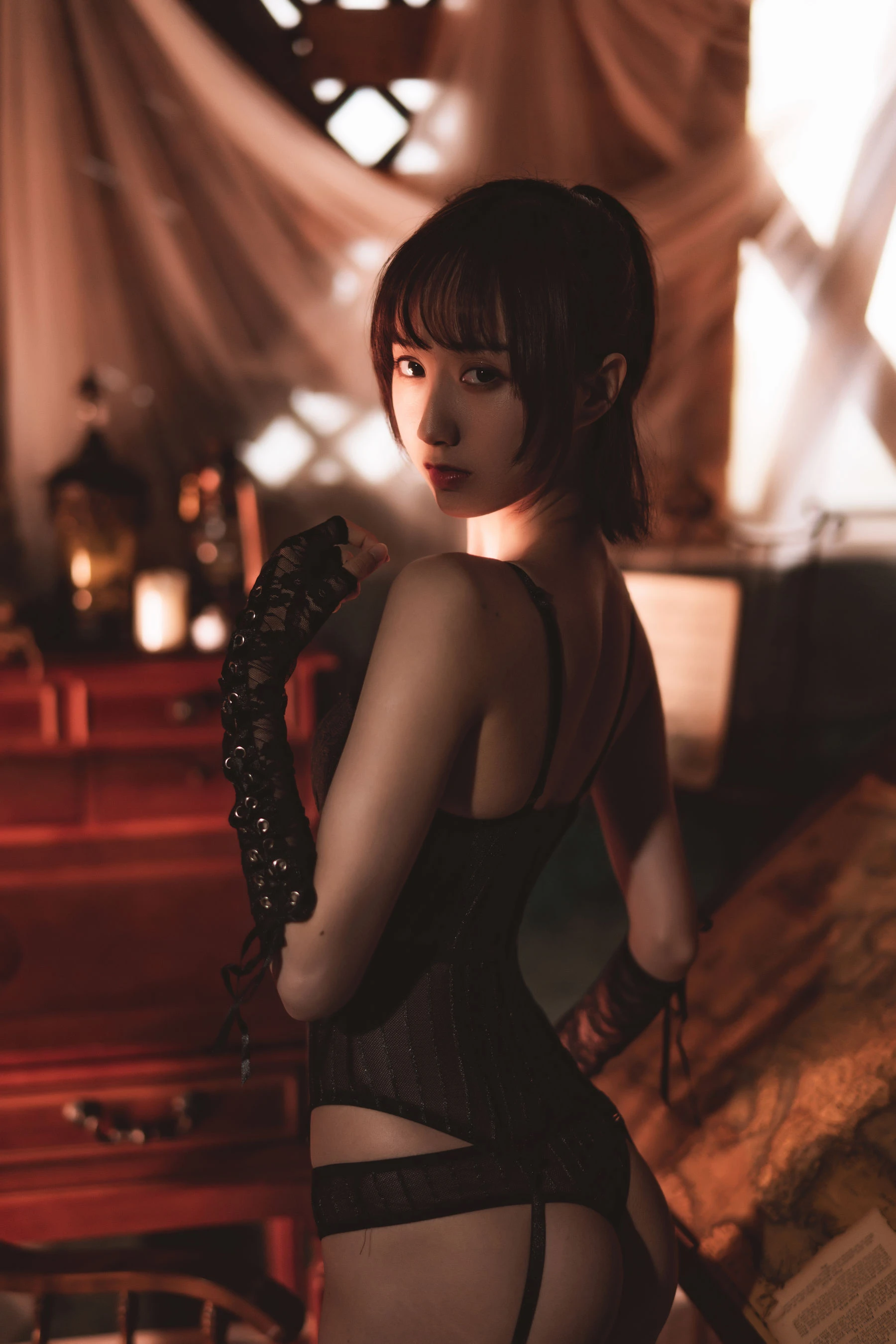 萌系小姐姐木绵绵OwO – 紧身内衣插图6