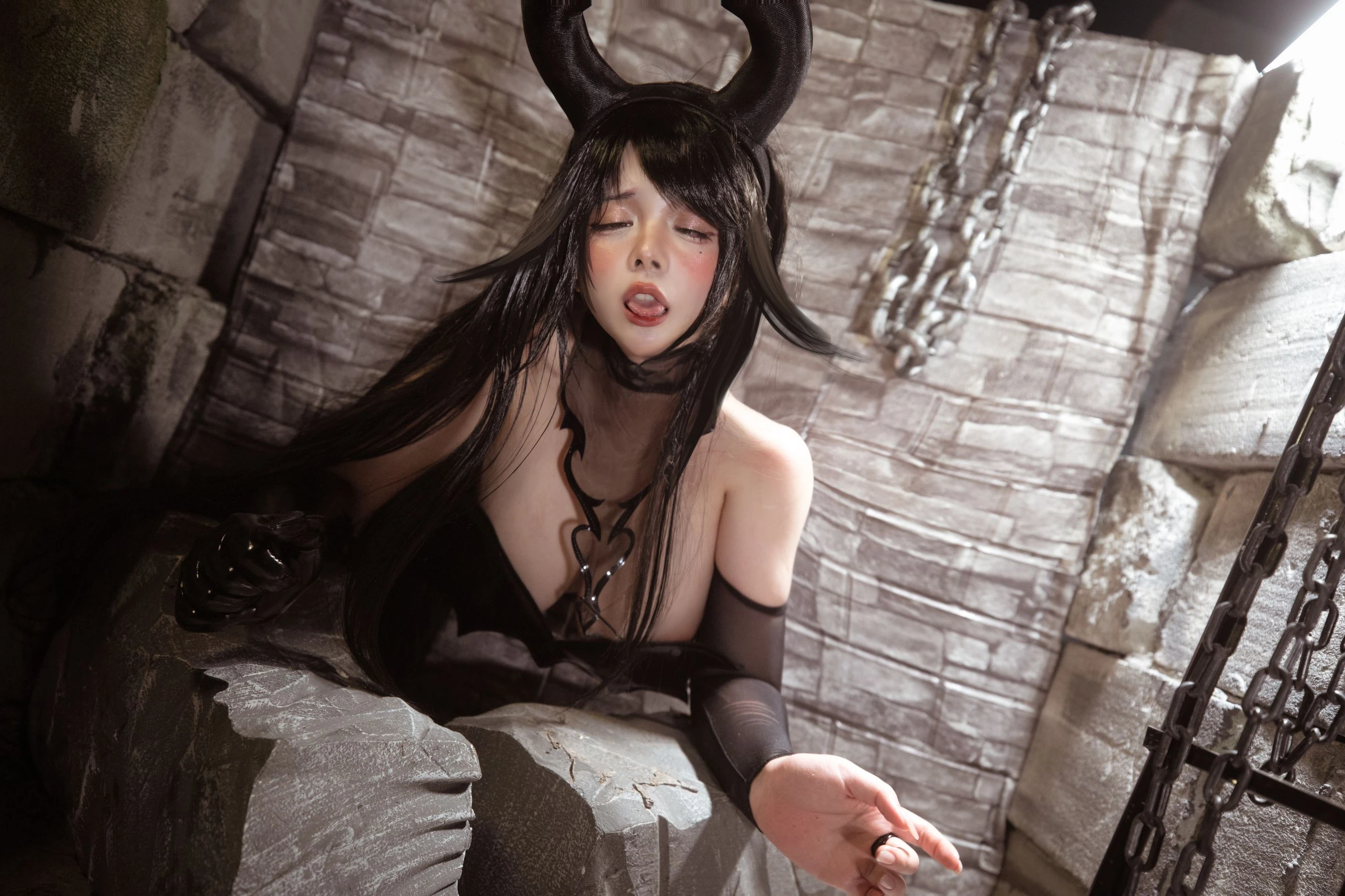 NinJA阿寨寨 – 受虐魅魔插图3