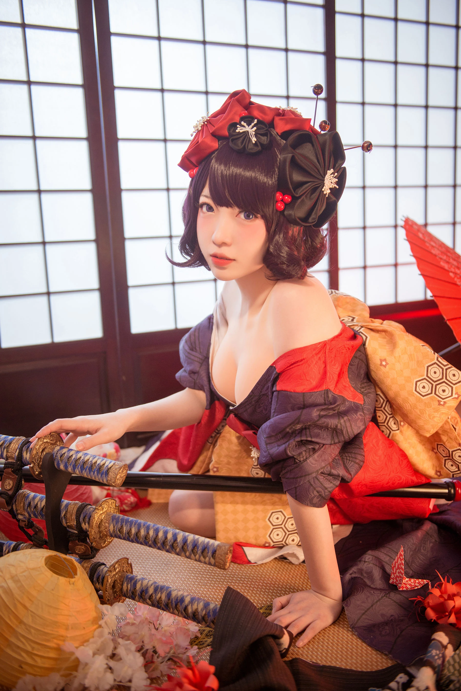 大胸萌妹妖少you1 – 葛饰北斋插图5