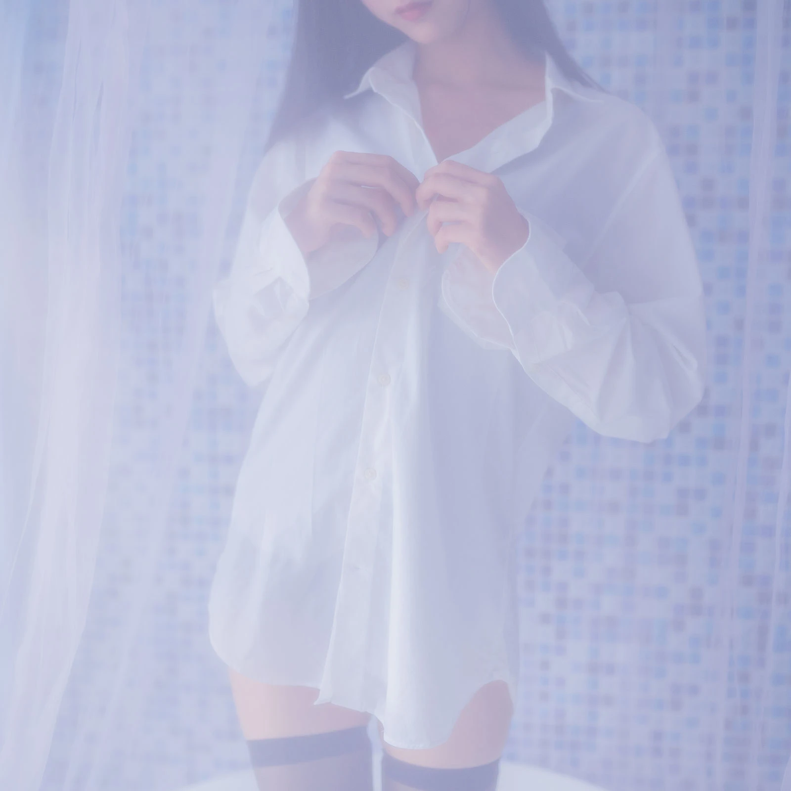 木绵绵OwO – 白衬衫黑丝死库水插图3