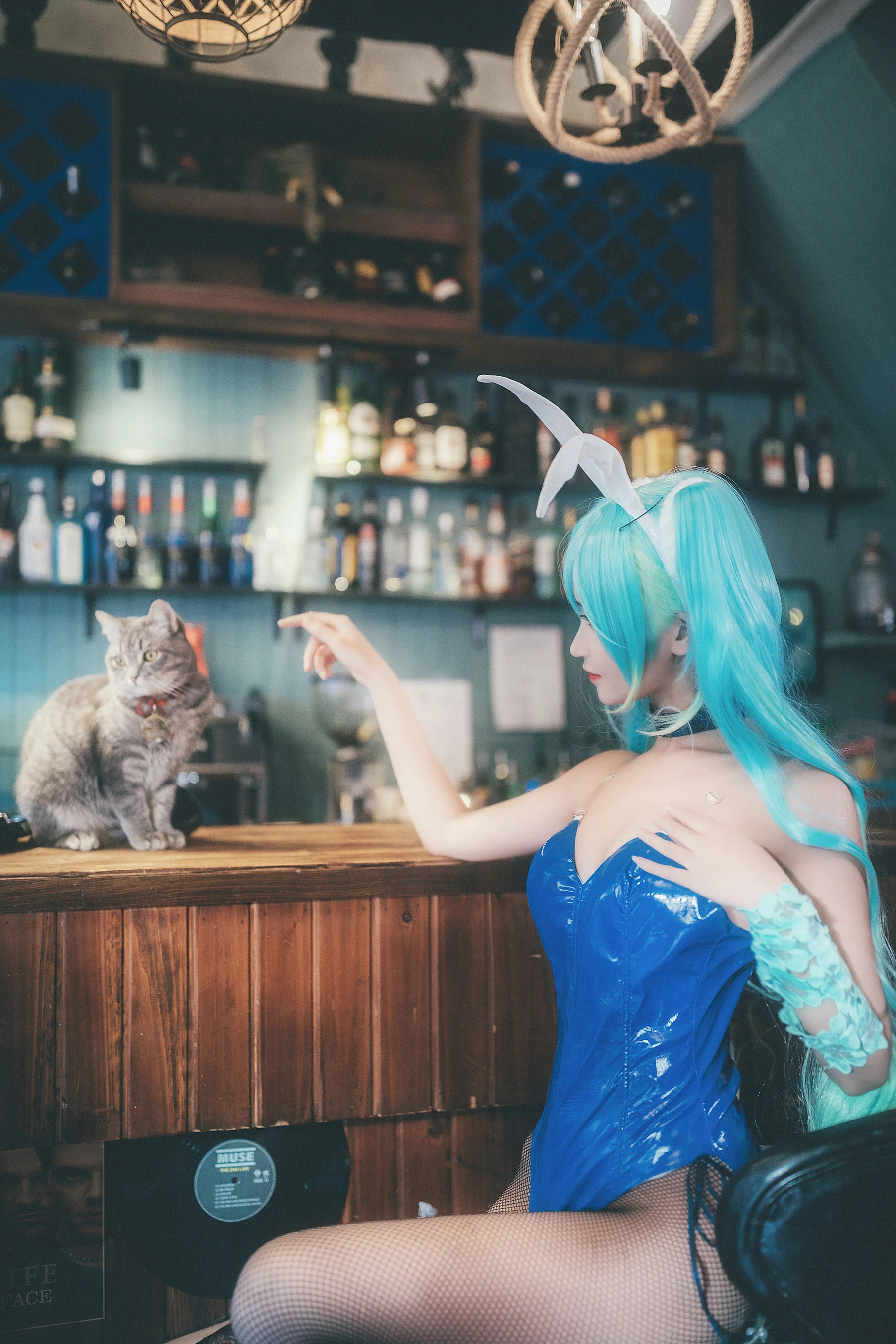 微博妹子三度_69 – 琴女兔女郎插图3